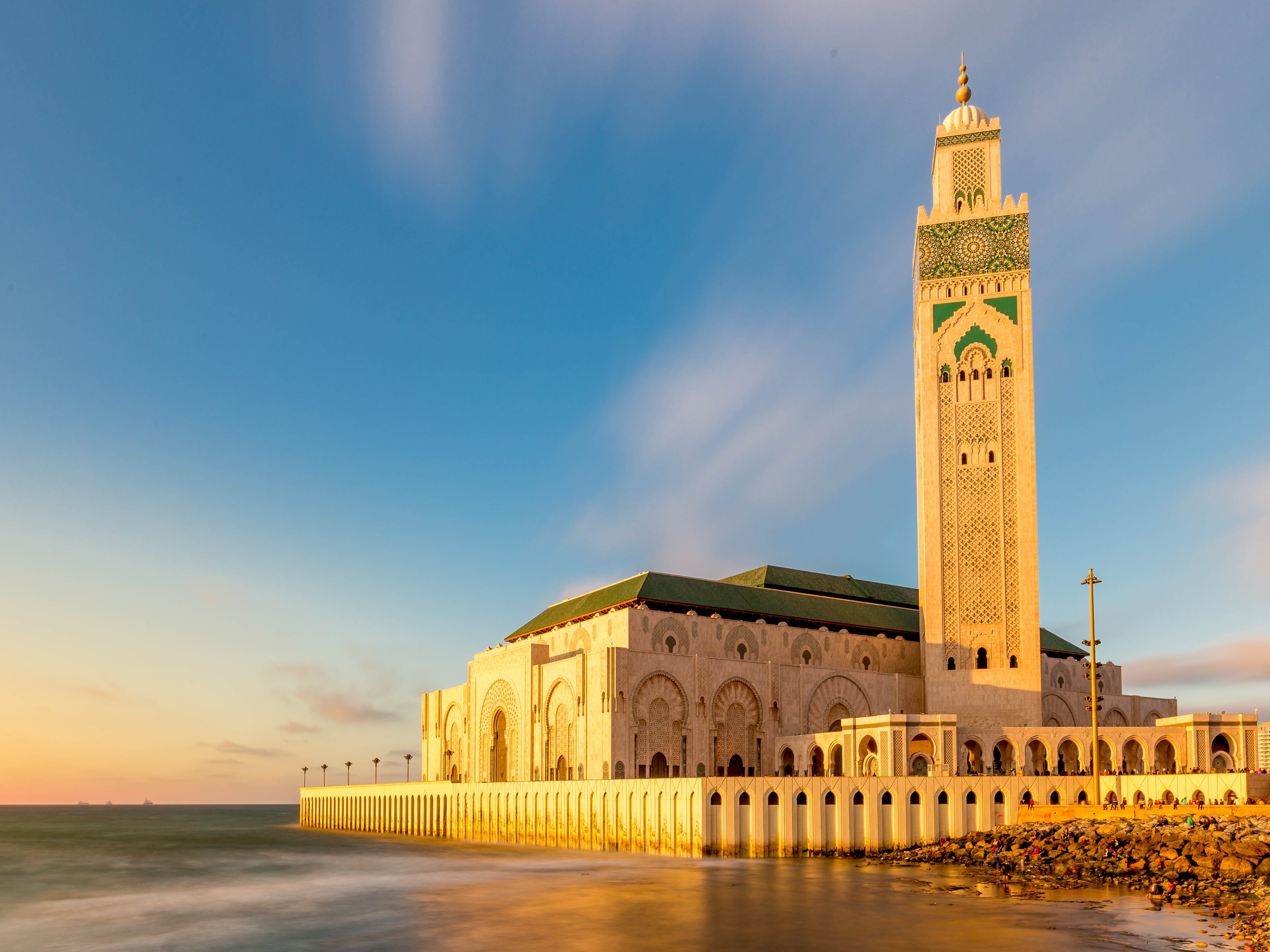 Casablanca Hassan II Moschee