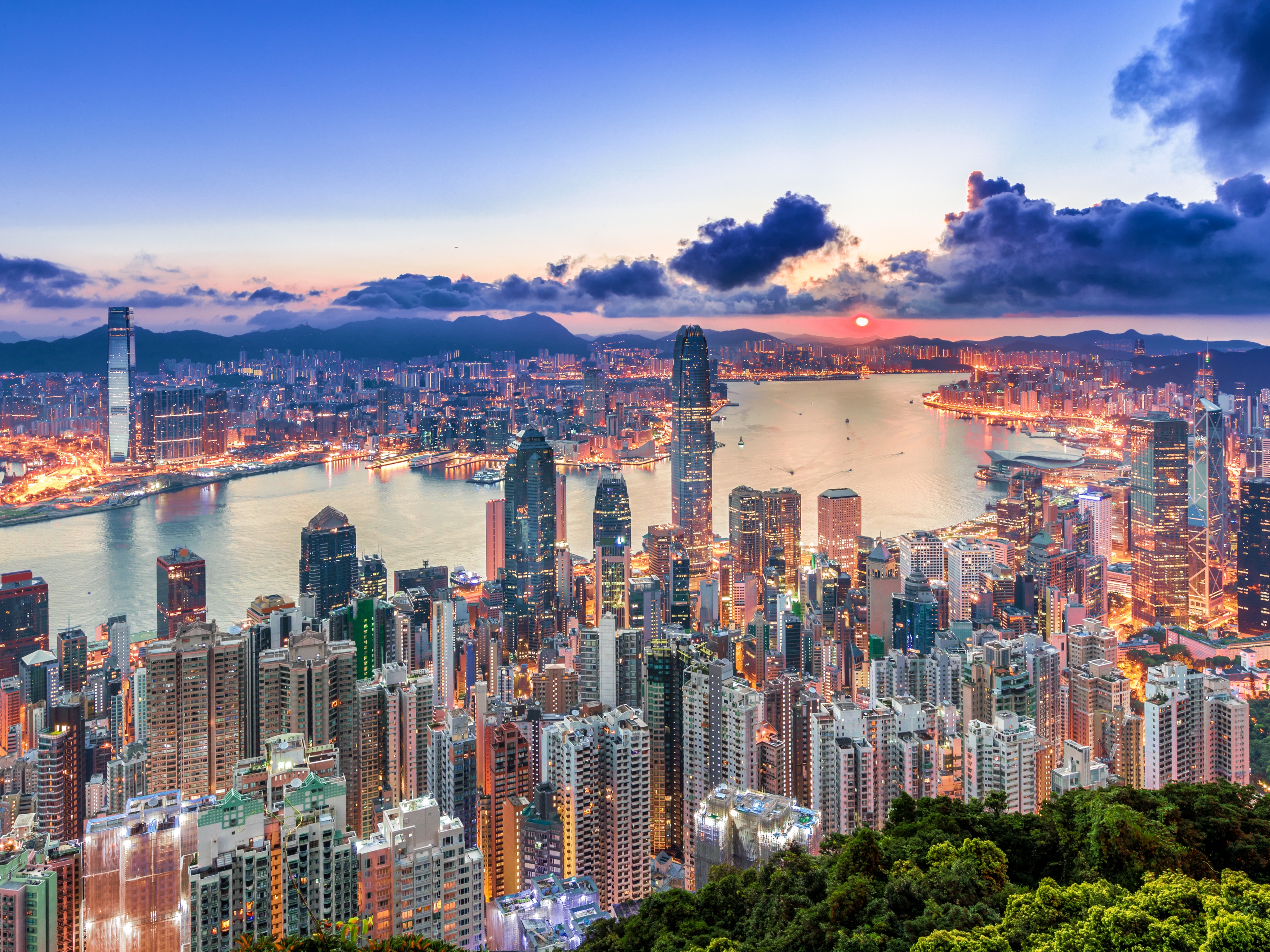 Hong Kong Skyline
