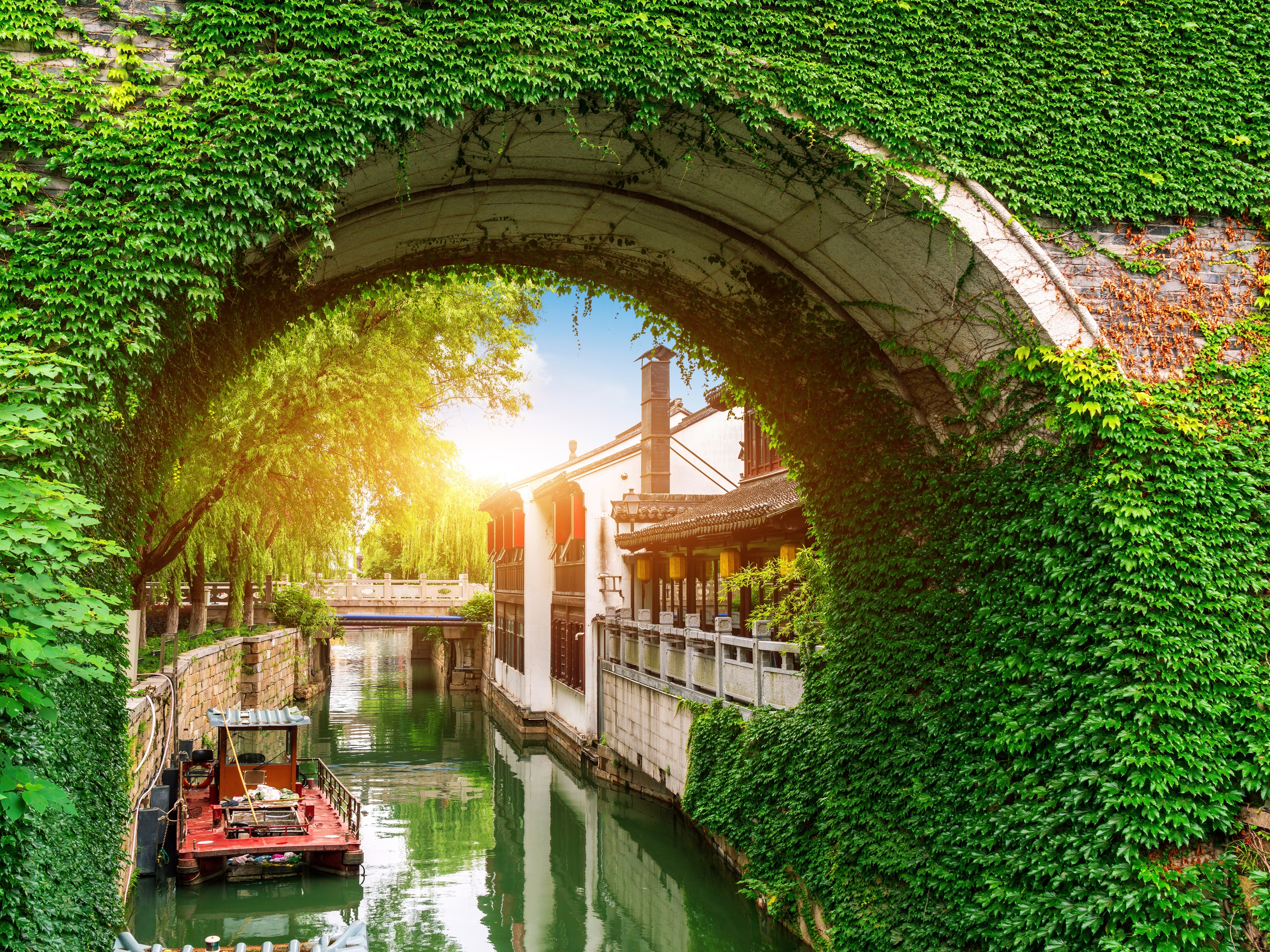 Suzhou Altstadt Kanal