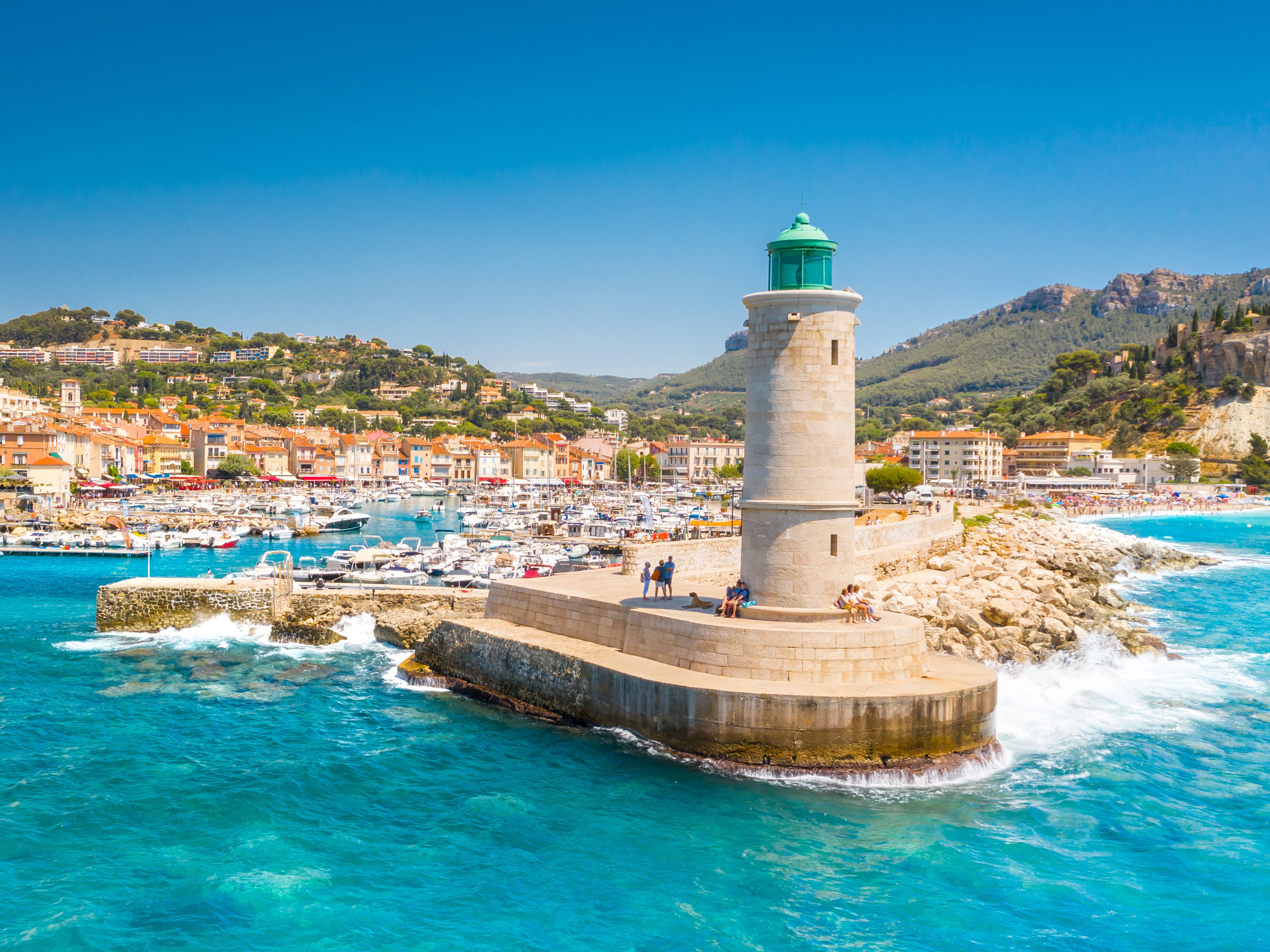 Cassis Hafen