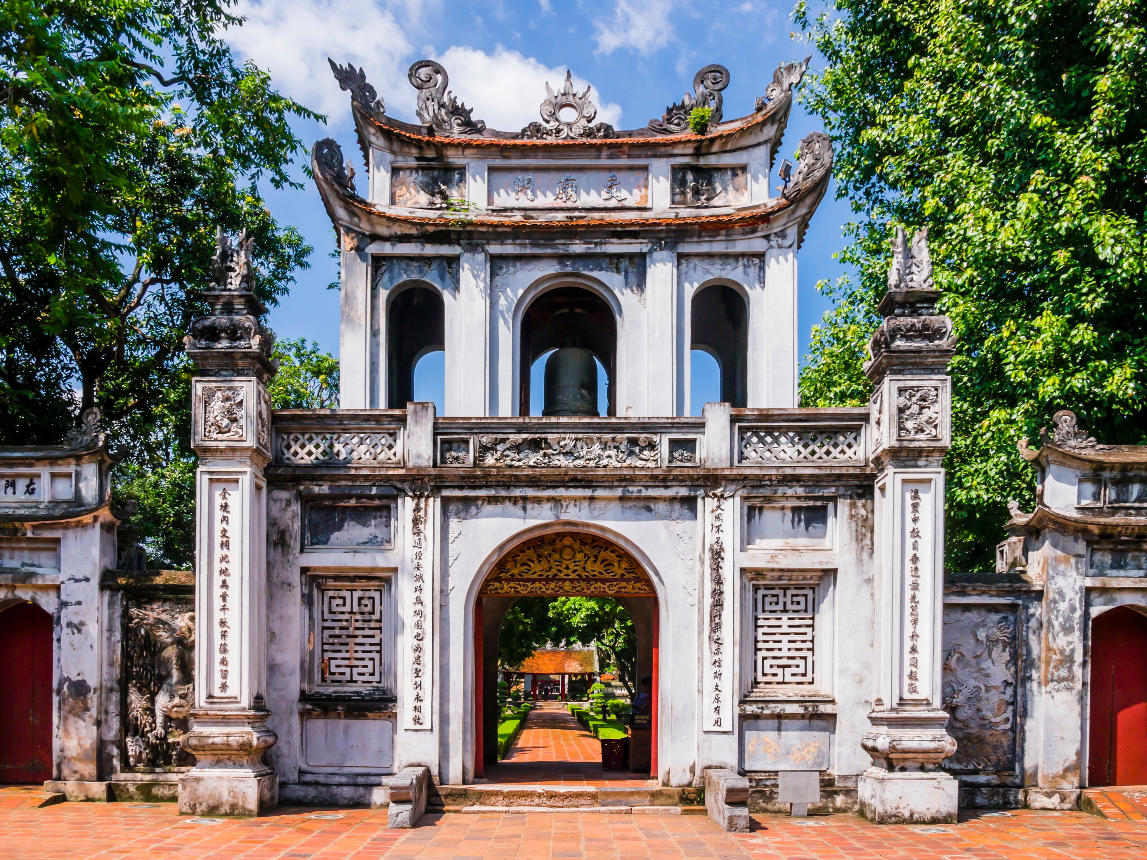 Hanoi Literaturtempel Eingang