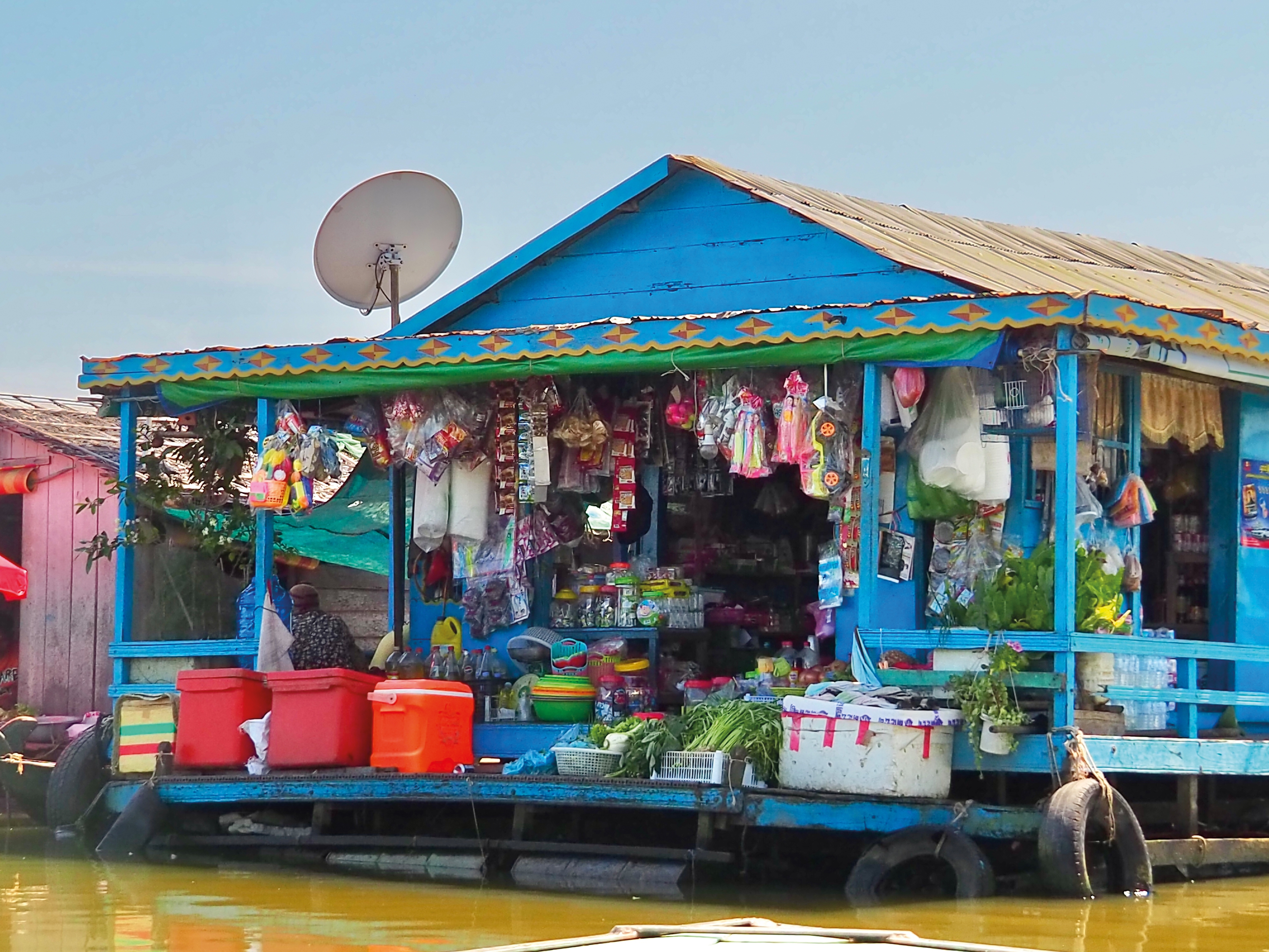 Tonle Sap See Floating Village 