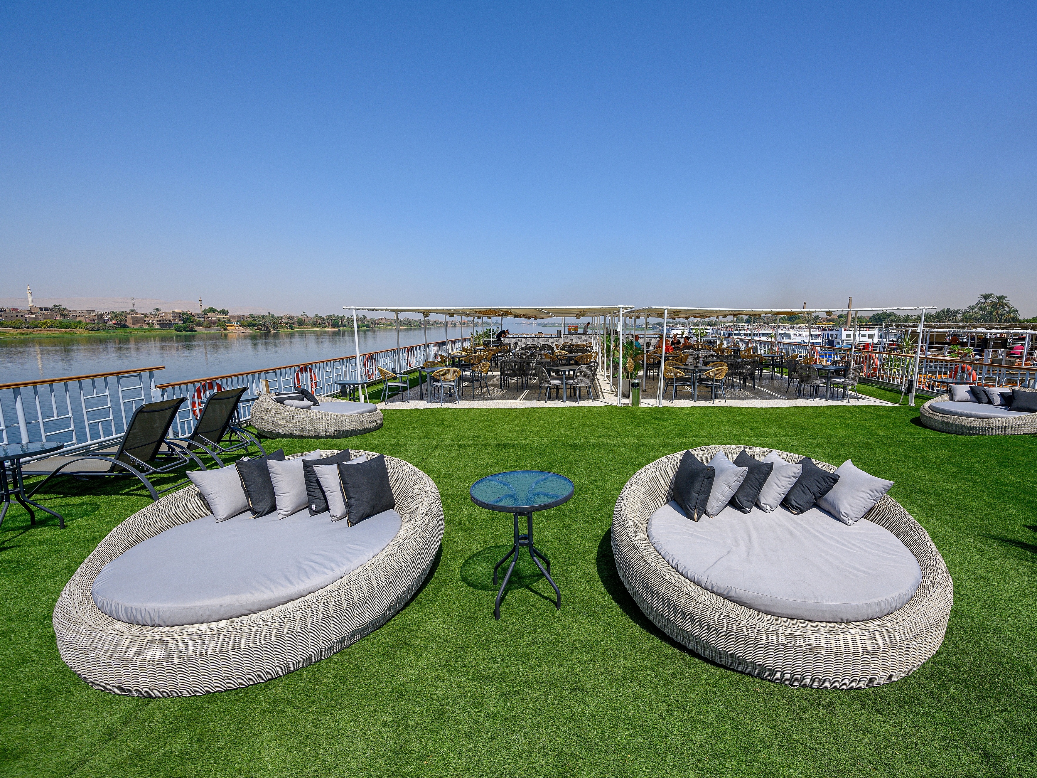 Nile Serenity Sonnendeck