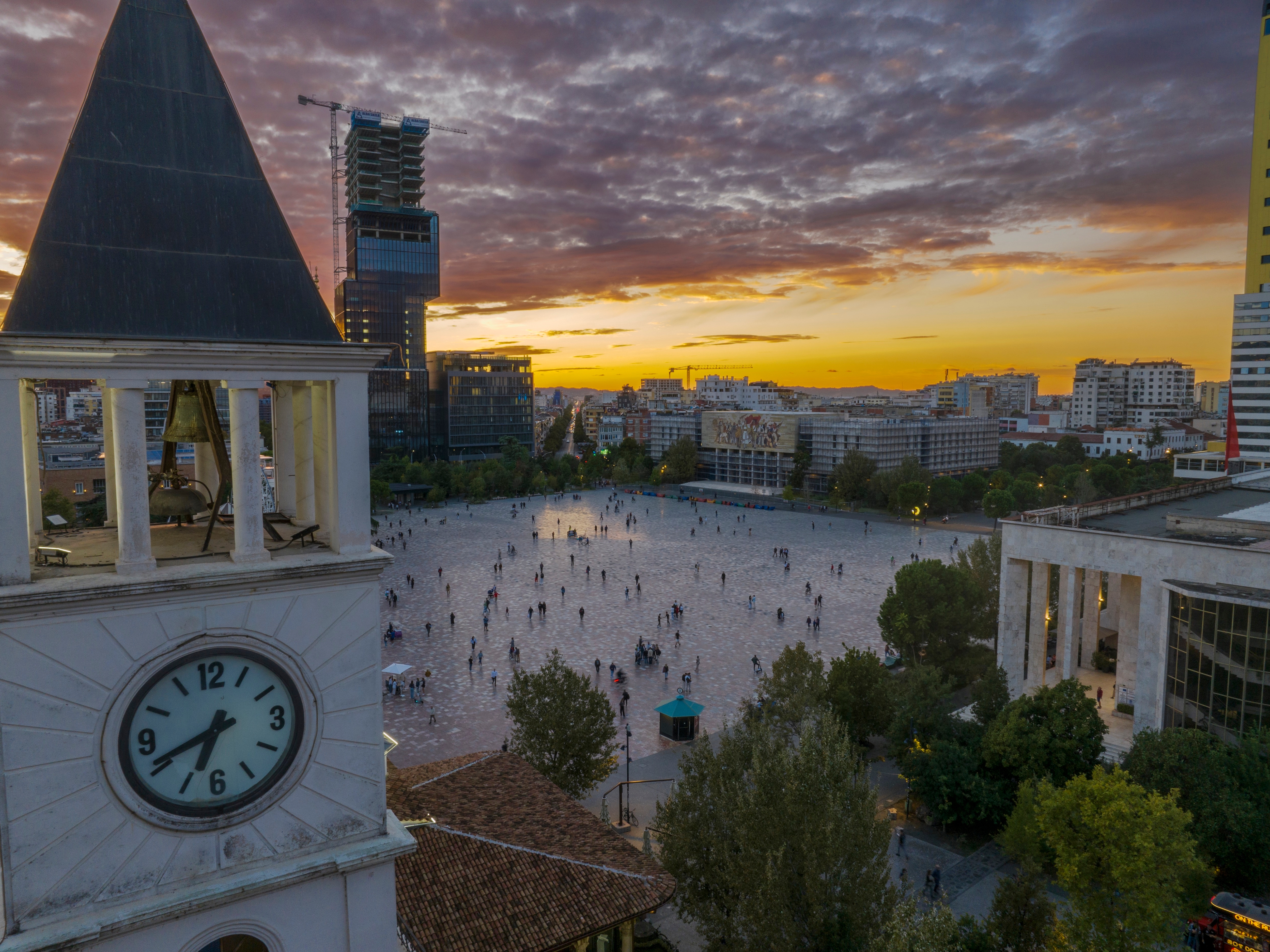 Tirana Skanderbeg Platz