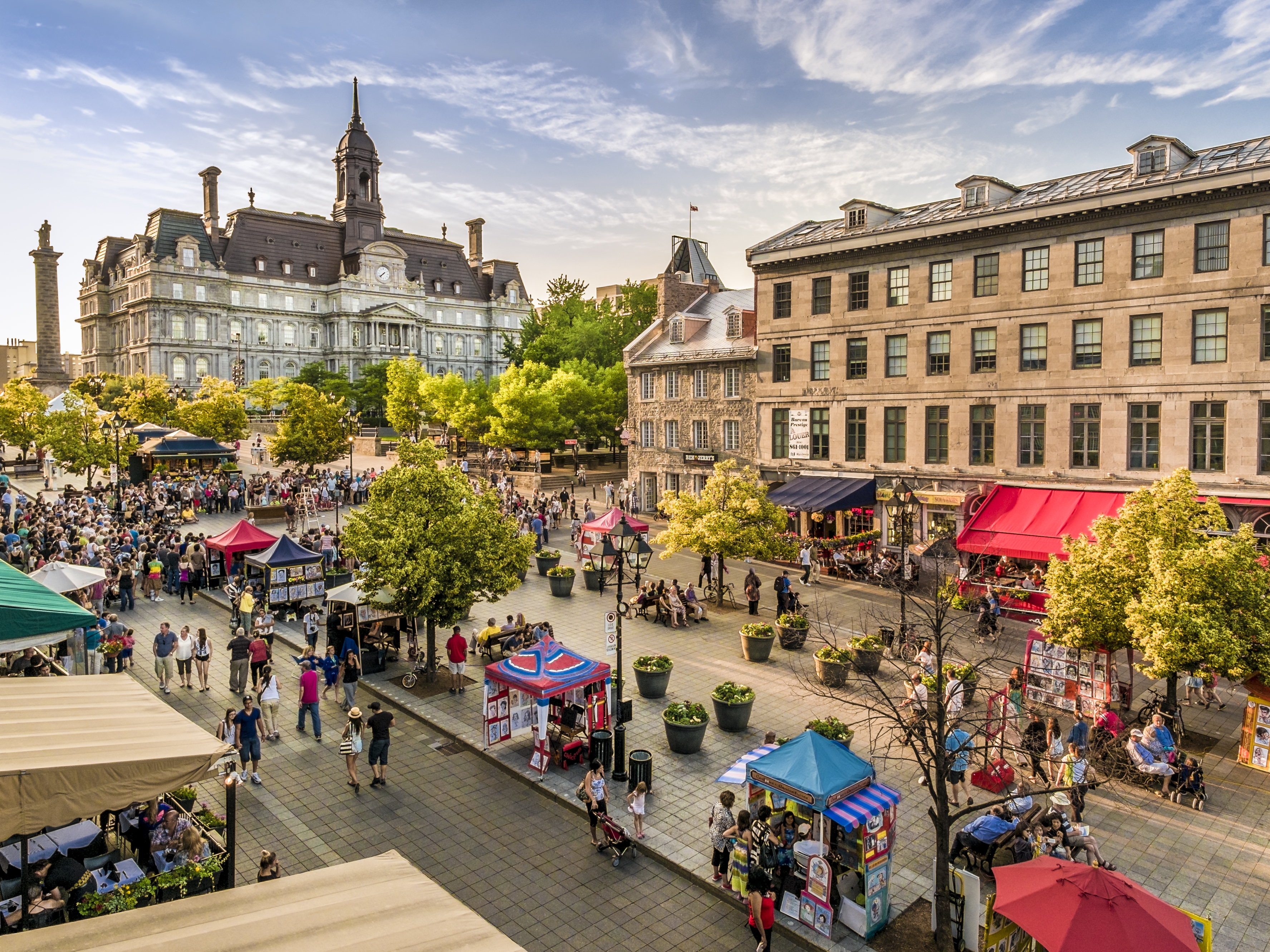 Montreal Altstadt Place Jacques Cartier