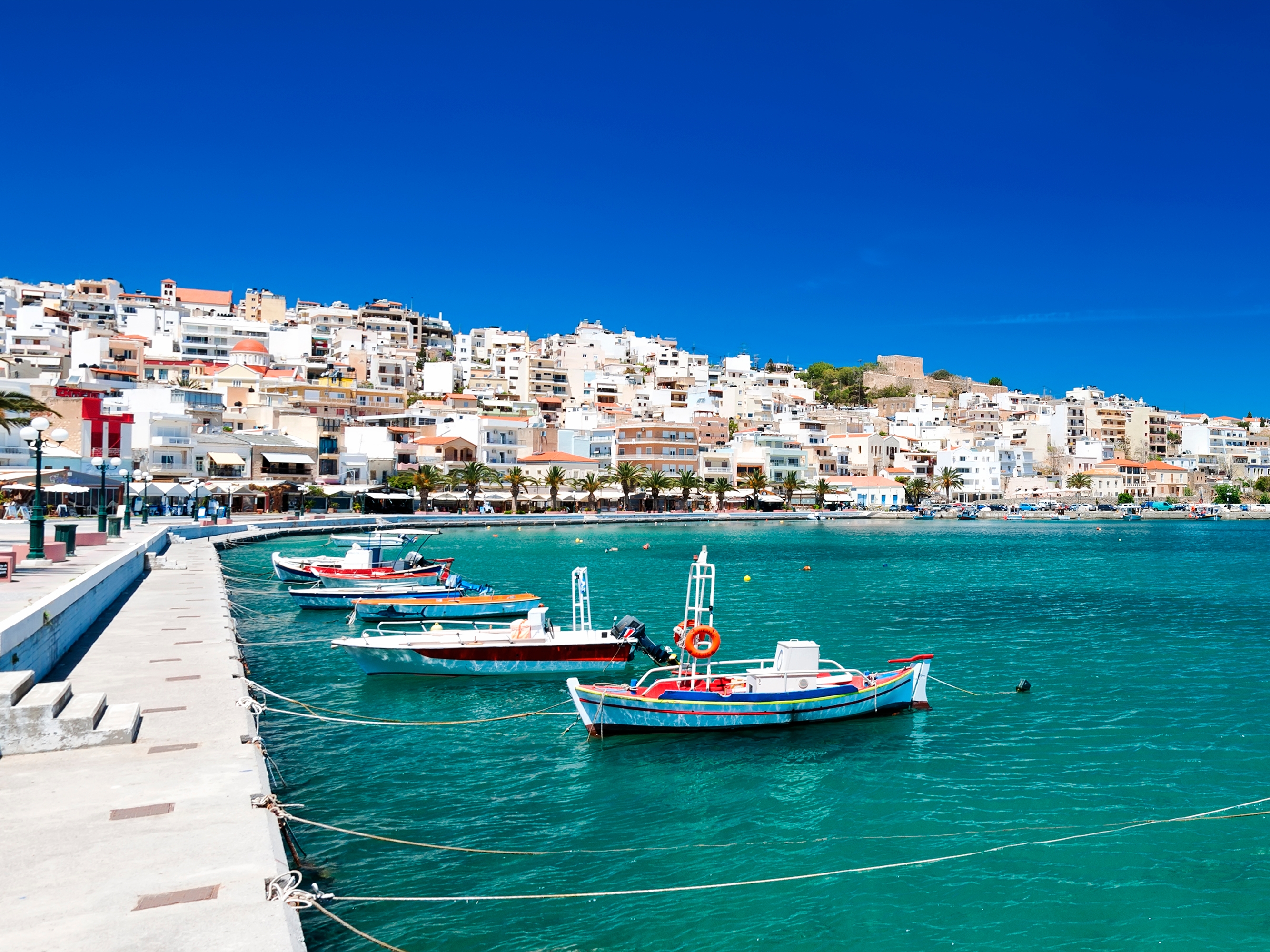 Insel Kreta Sitia Hafen