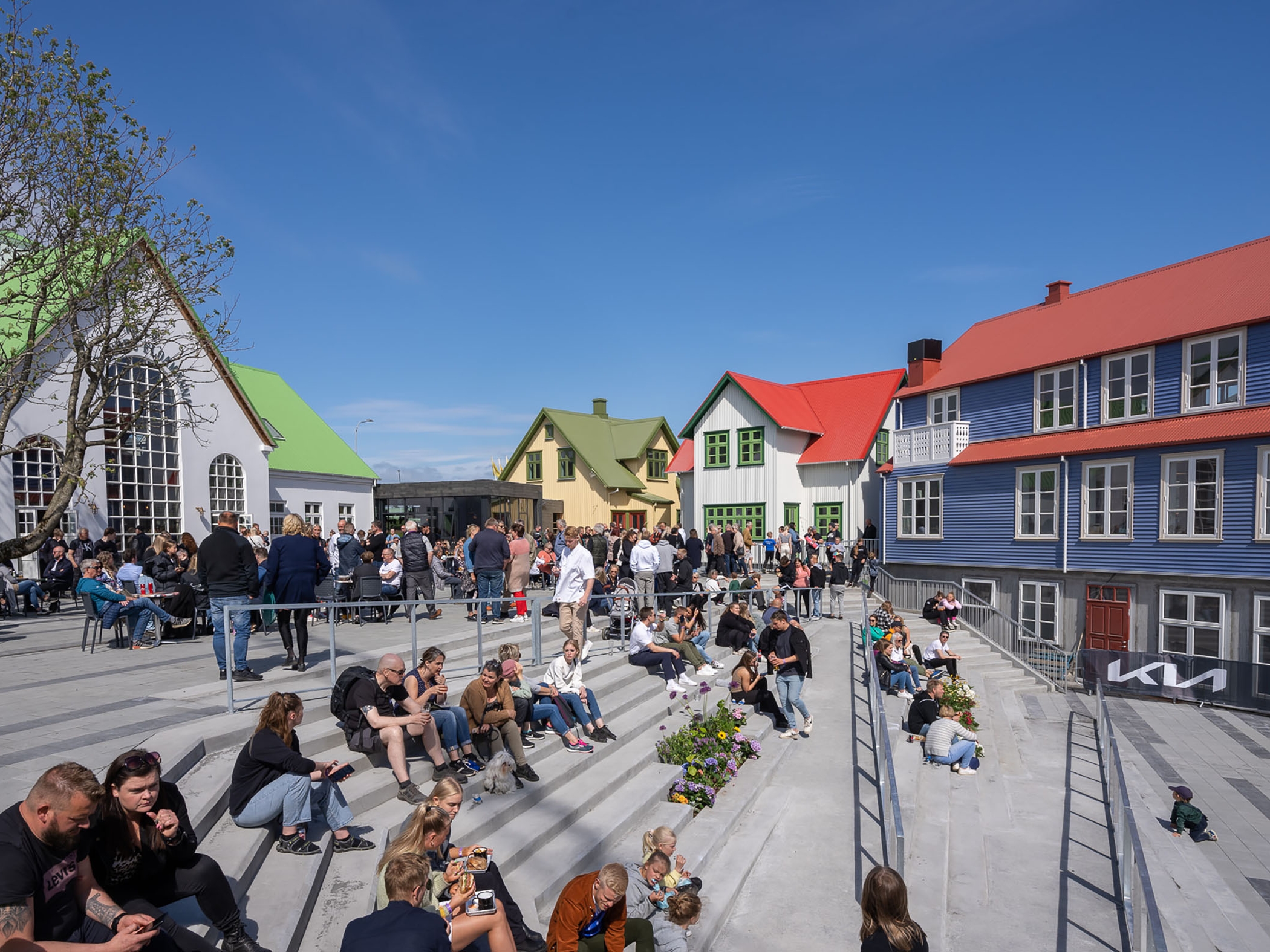 Selfoss Stadtzentrum