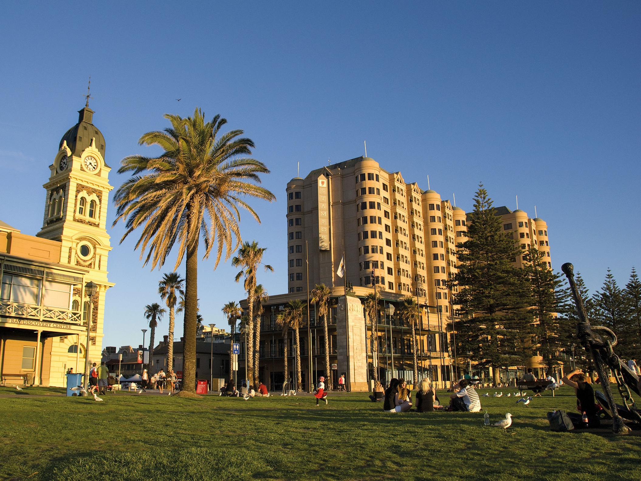 Adelaide Glenelg Beach Moseley Square
