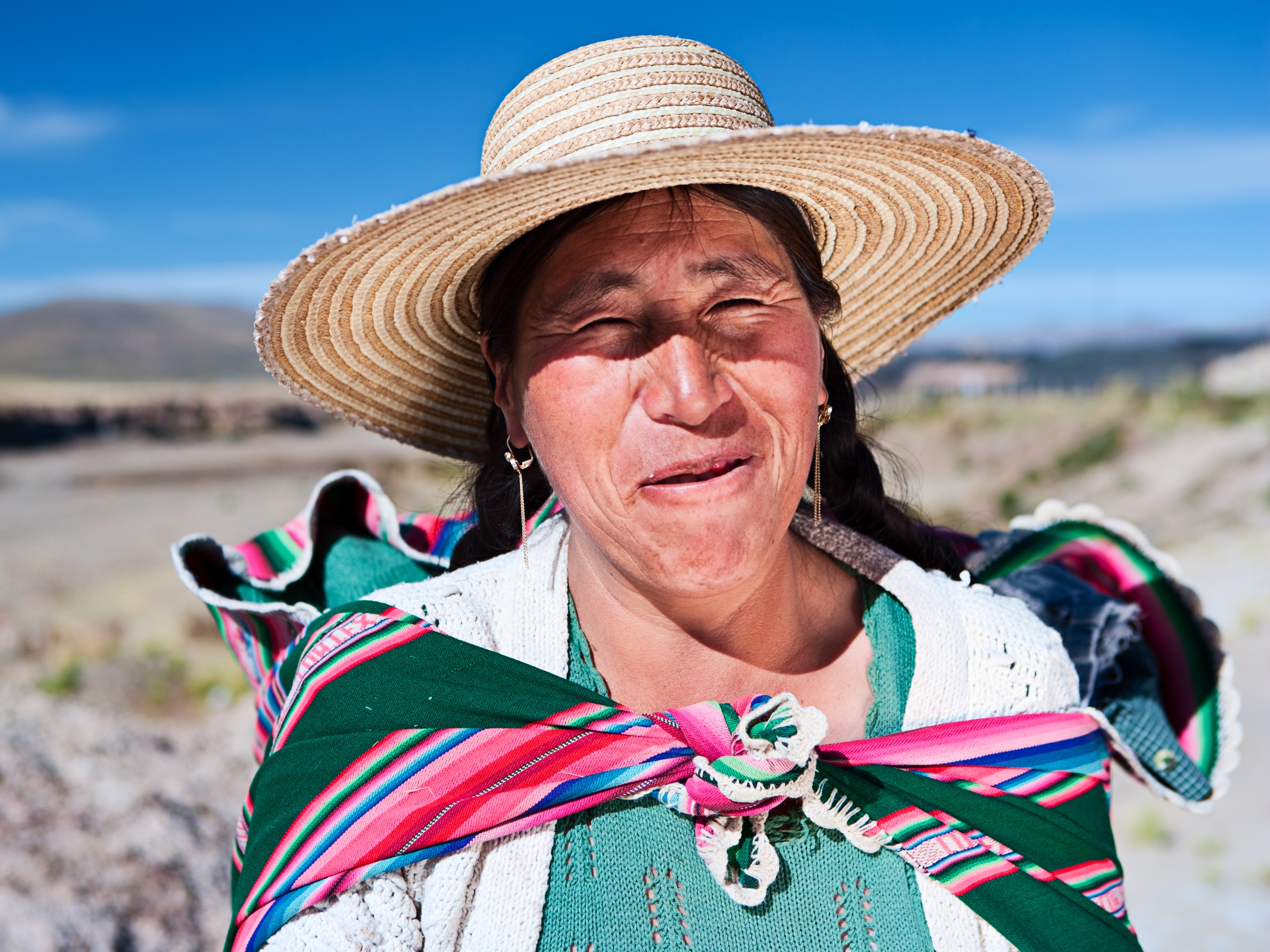 Bolivien Traditionelle Kleidung