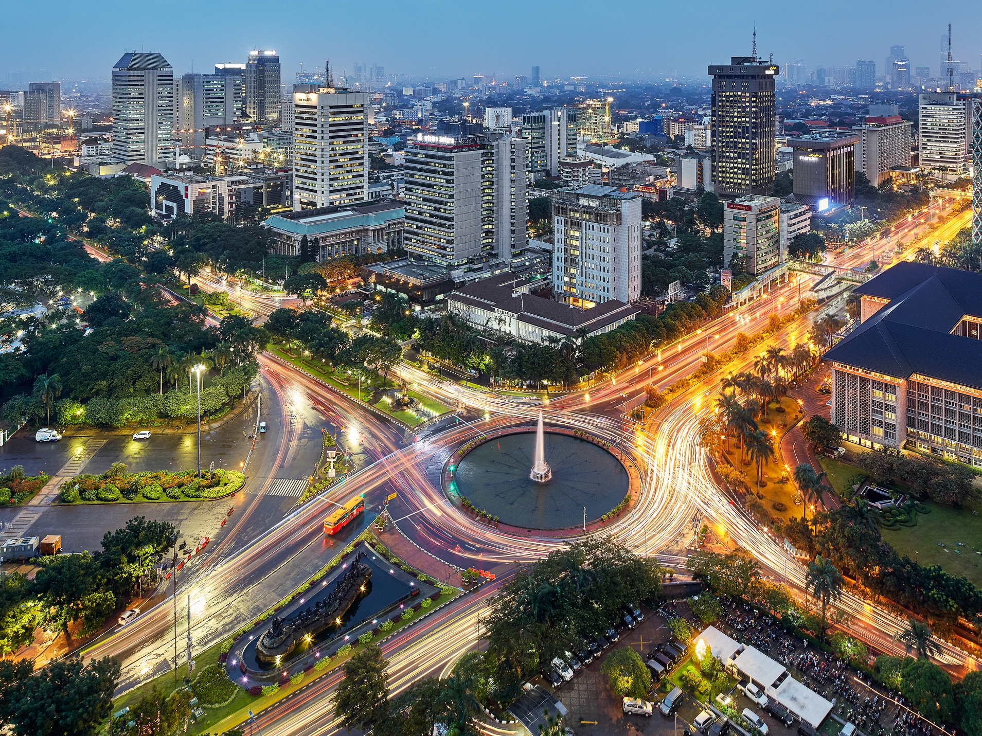 Java Jakarta Luftbild