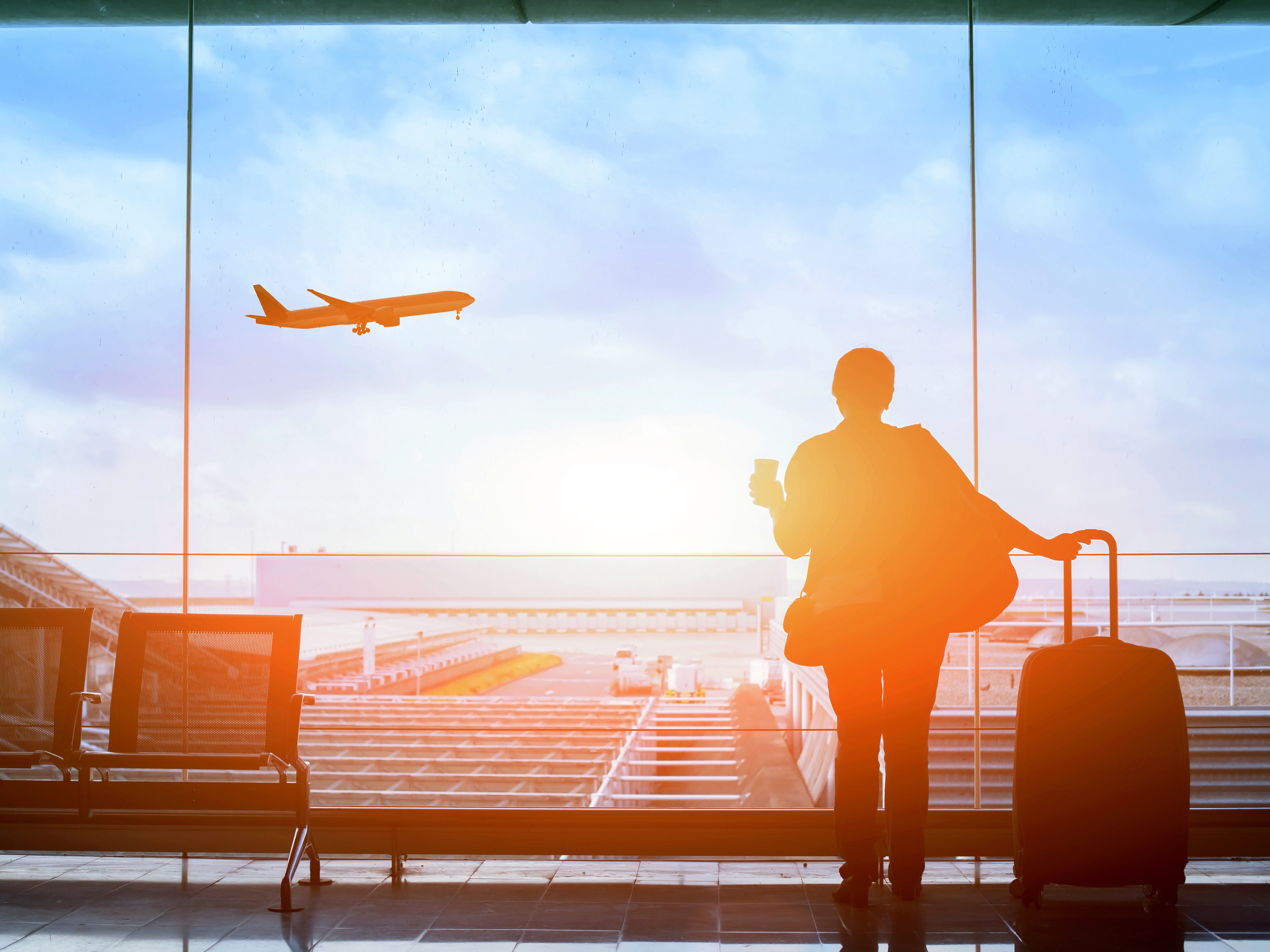 Flughafen Transitbereich