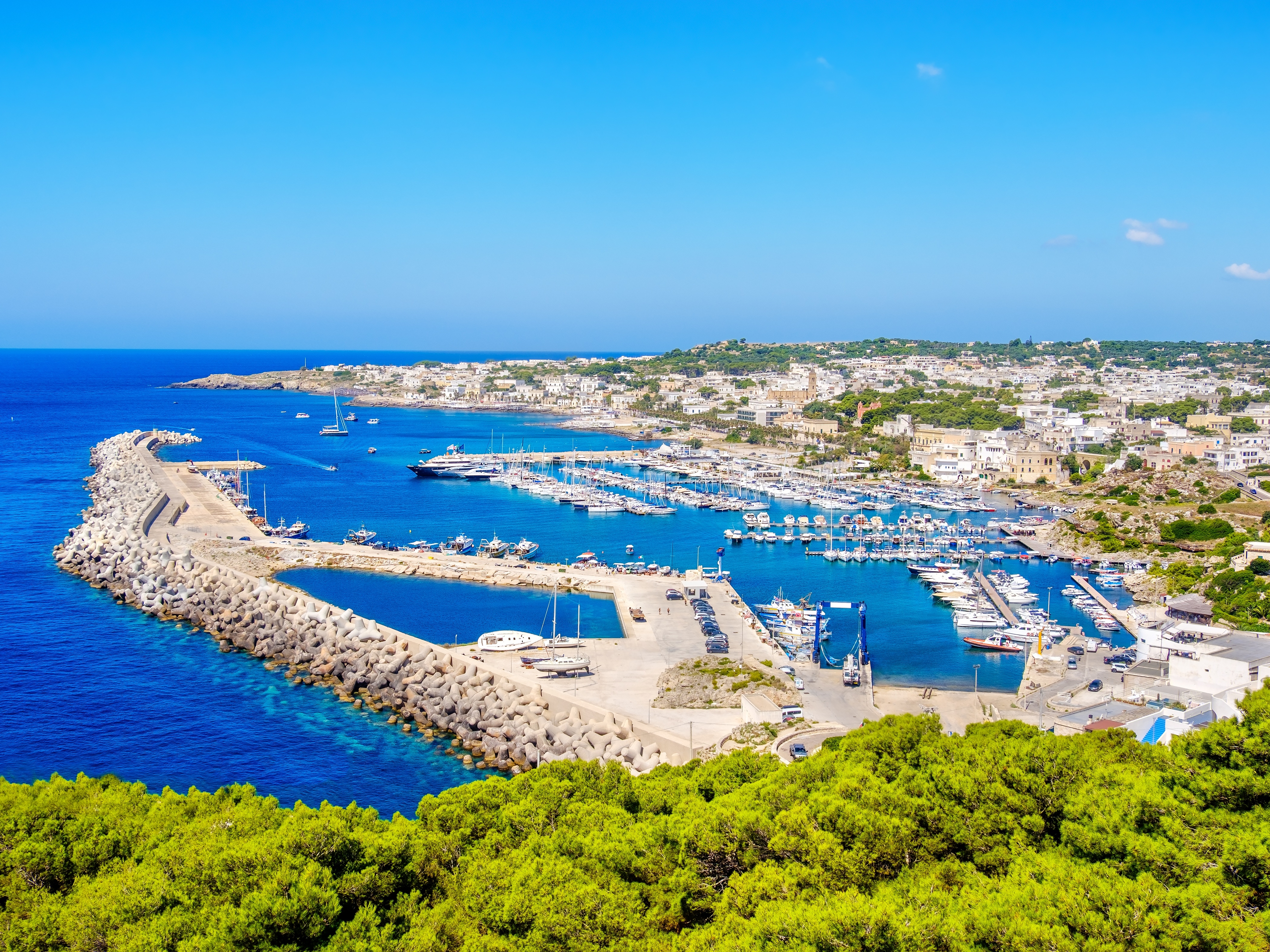 Santa Maria di Leuca Hafen