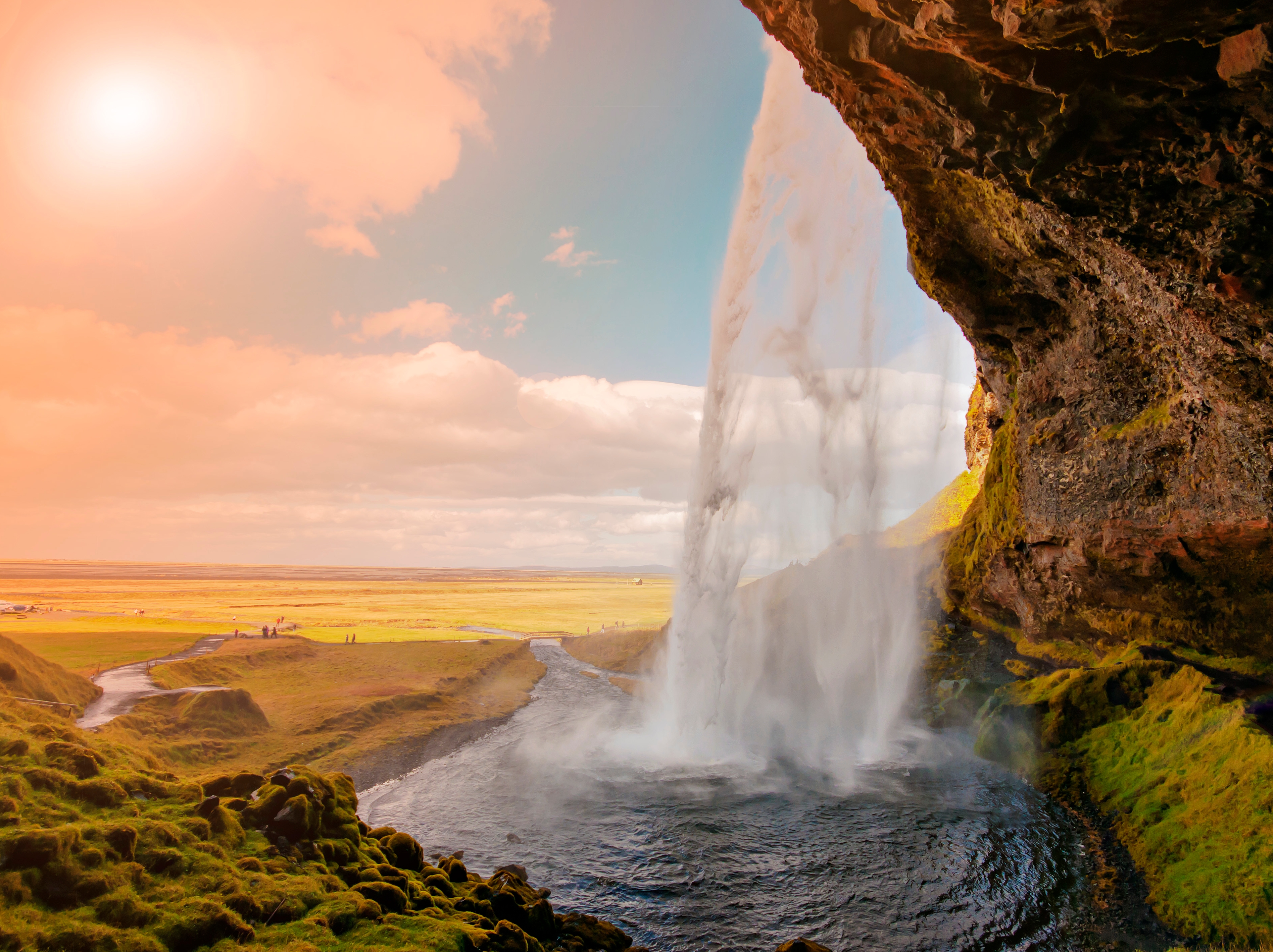 Skogafoss Wasserfall