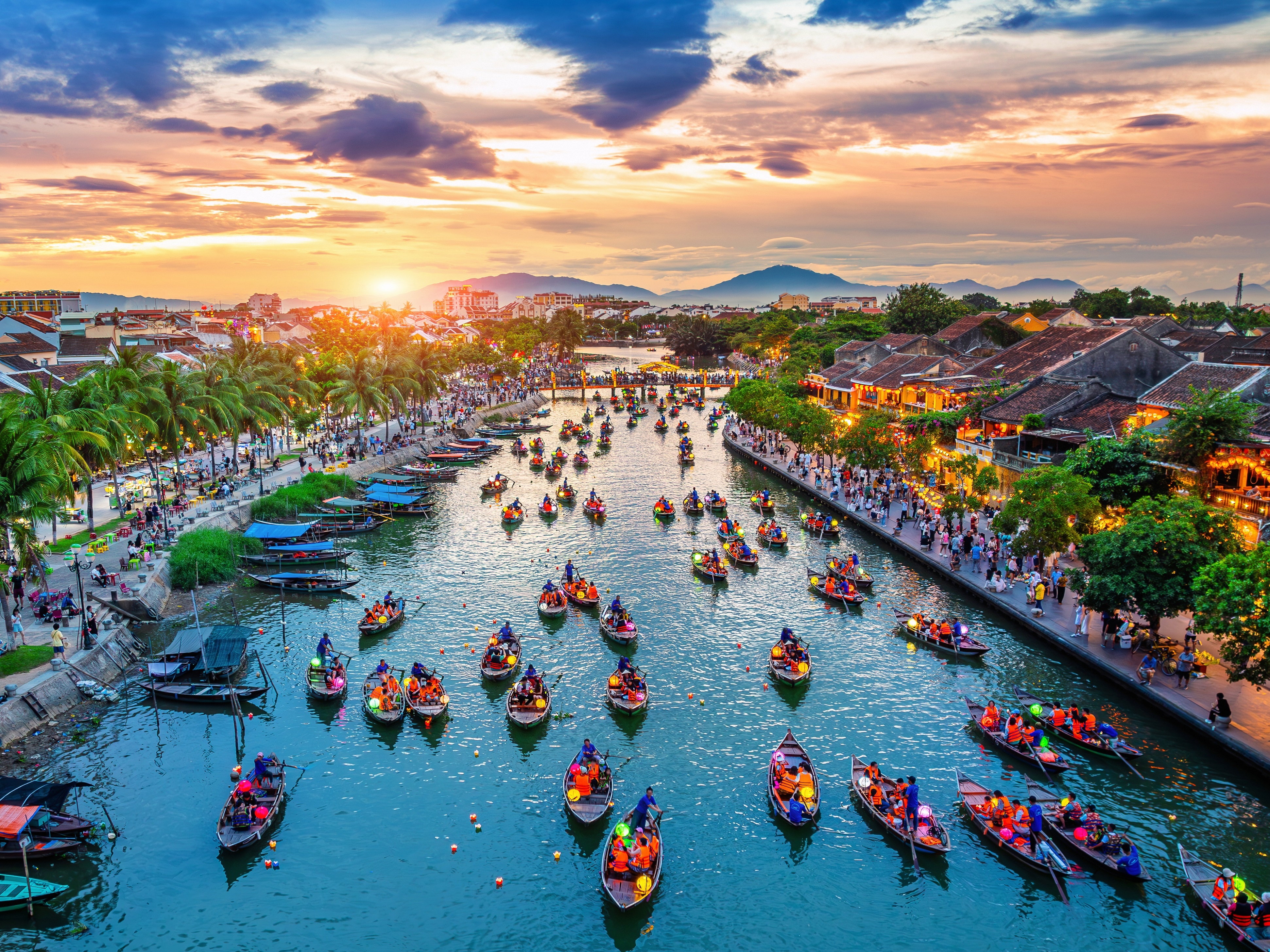 Hoi An Sonnenuntergang