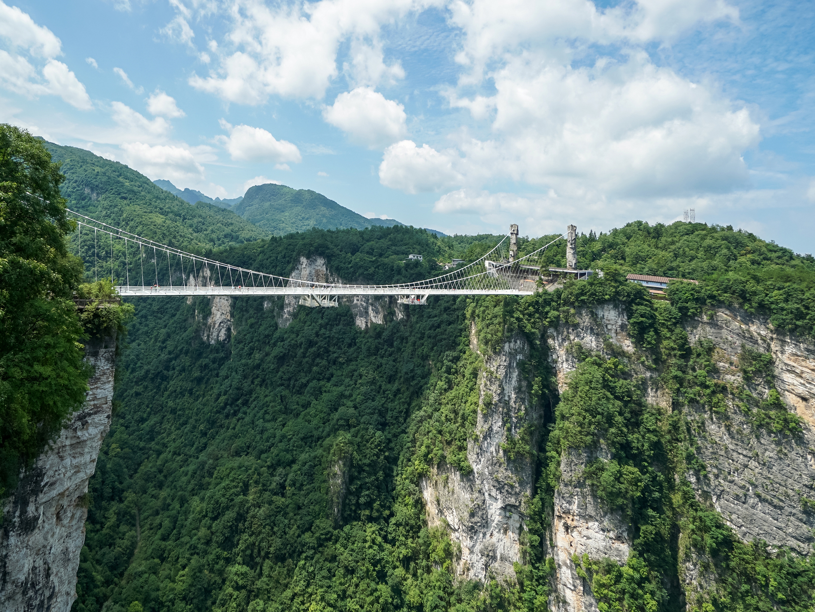 Zhangjiajie Grand Canyon + Bruecke