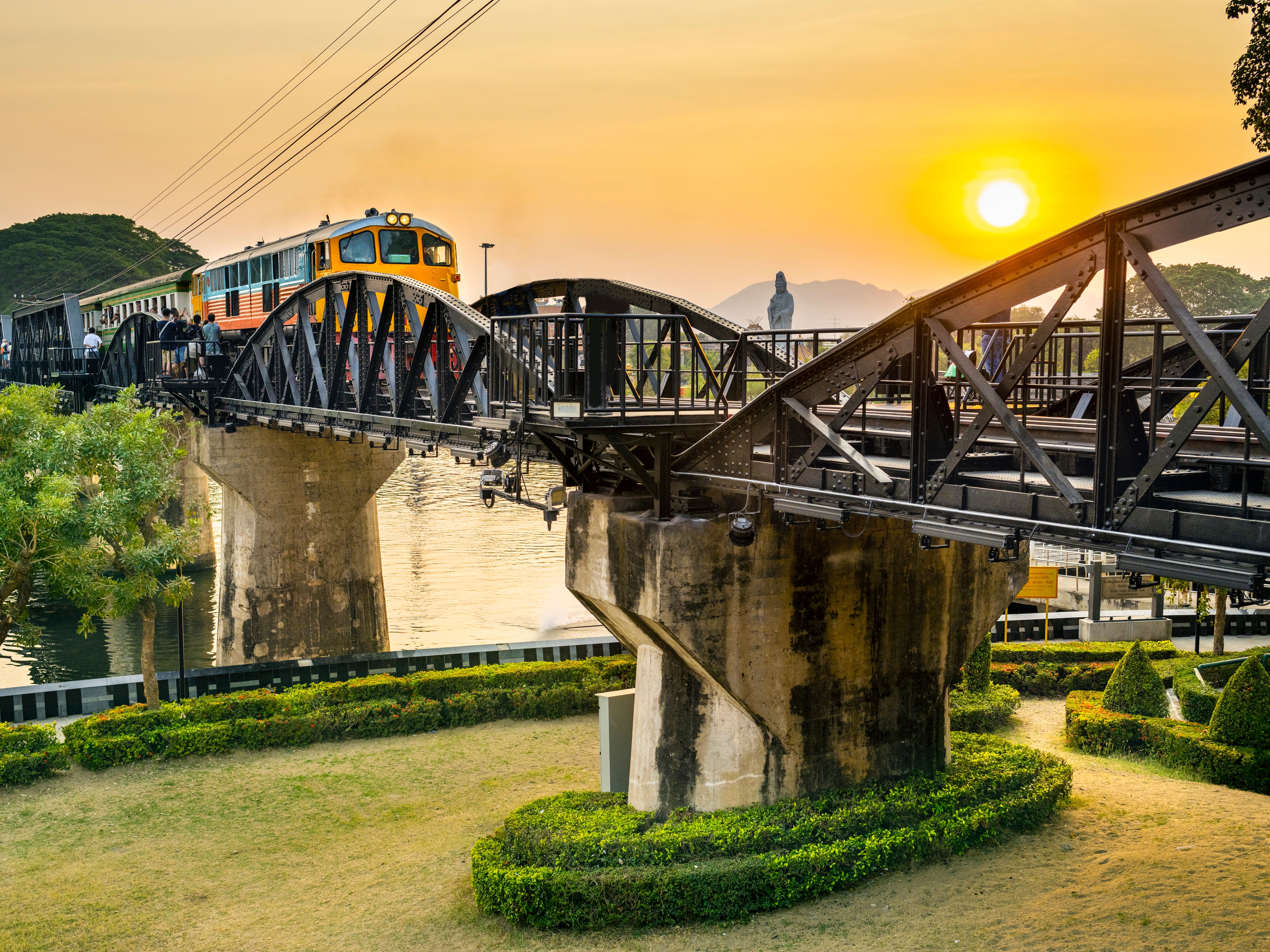 Kanchanaburi River Kwai Bridge