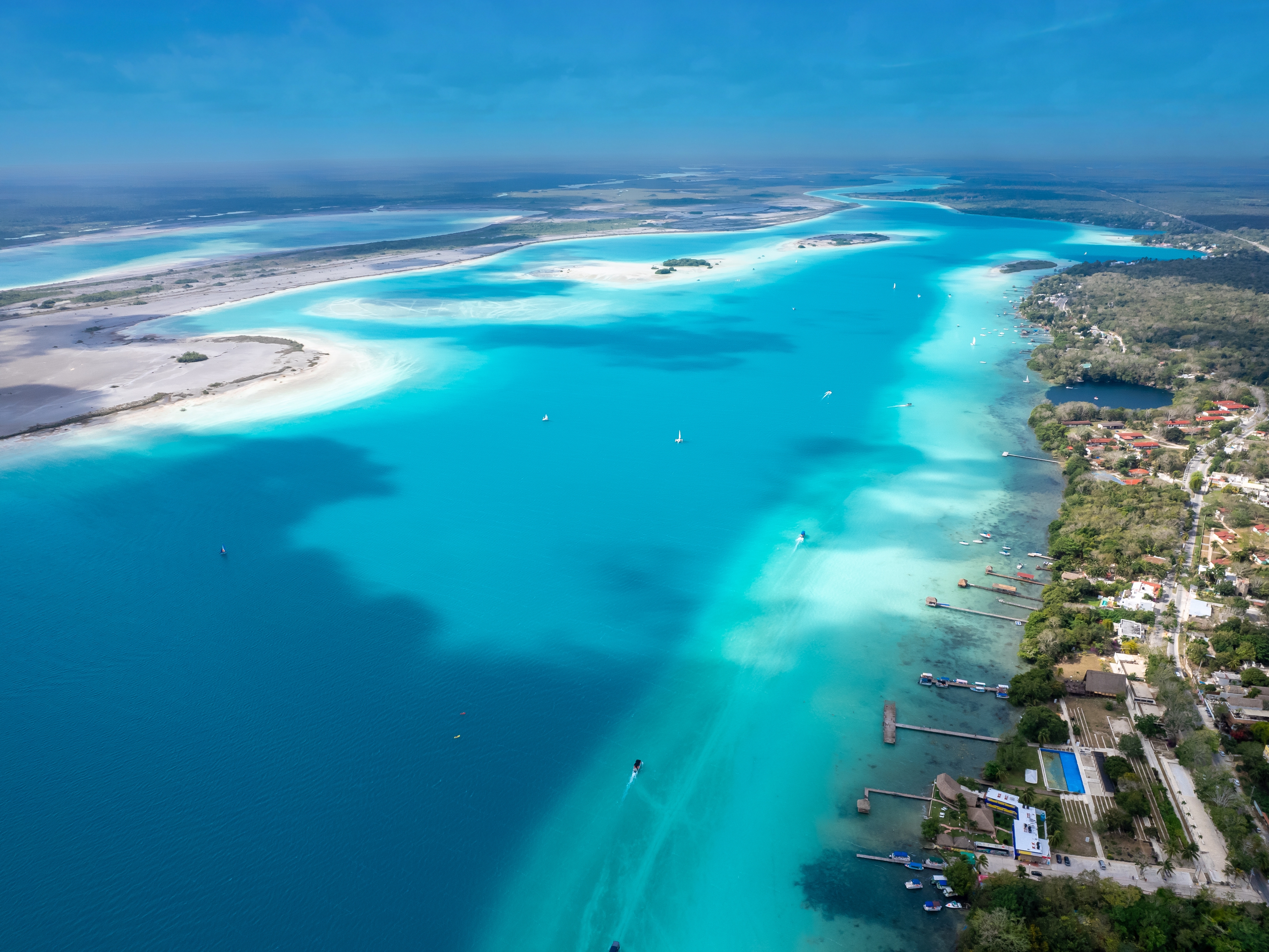 Bacalar Lagune