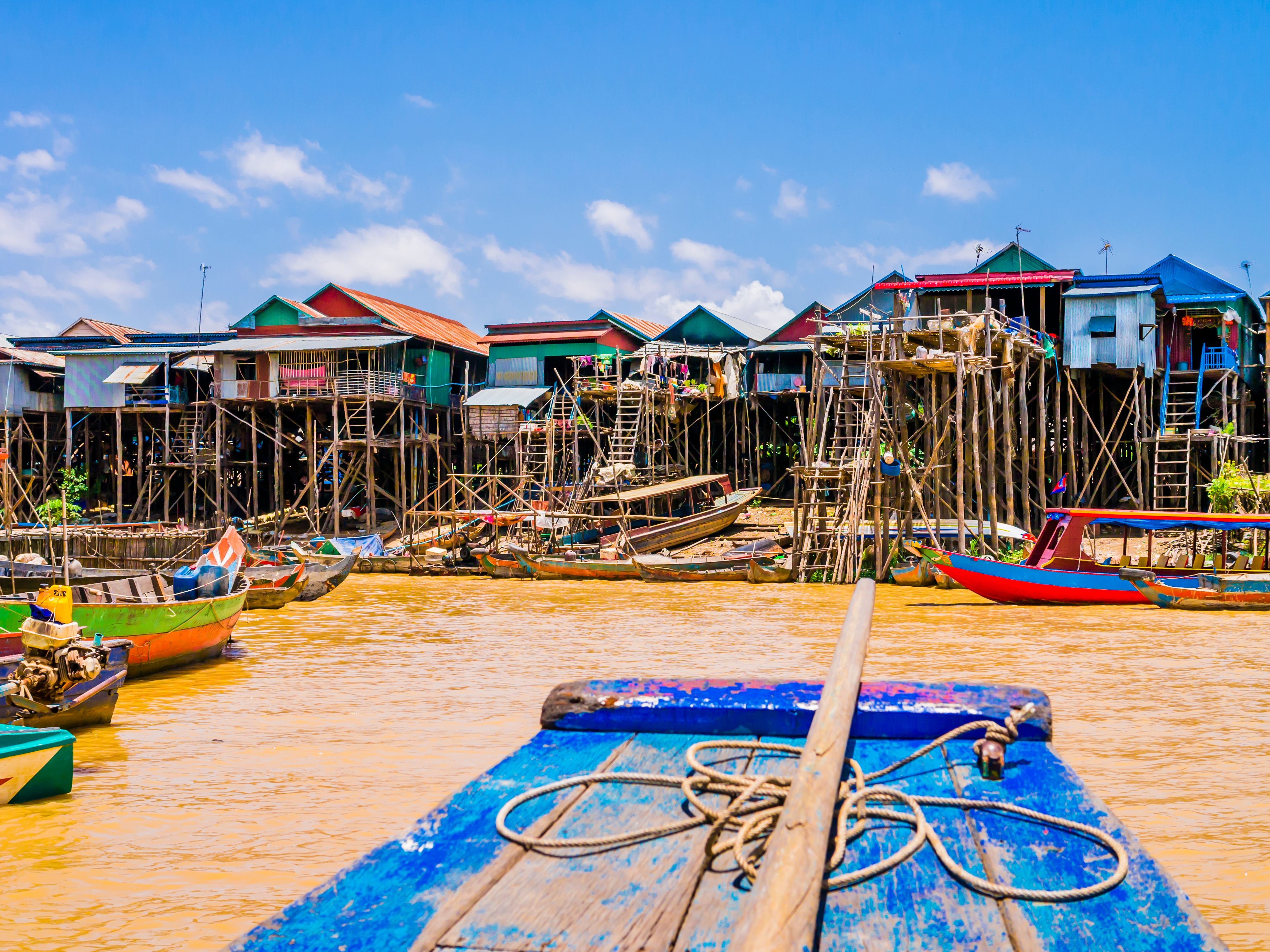 Tonle Sap See Kampong Phluk