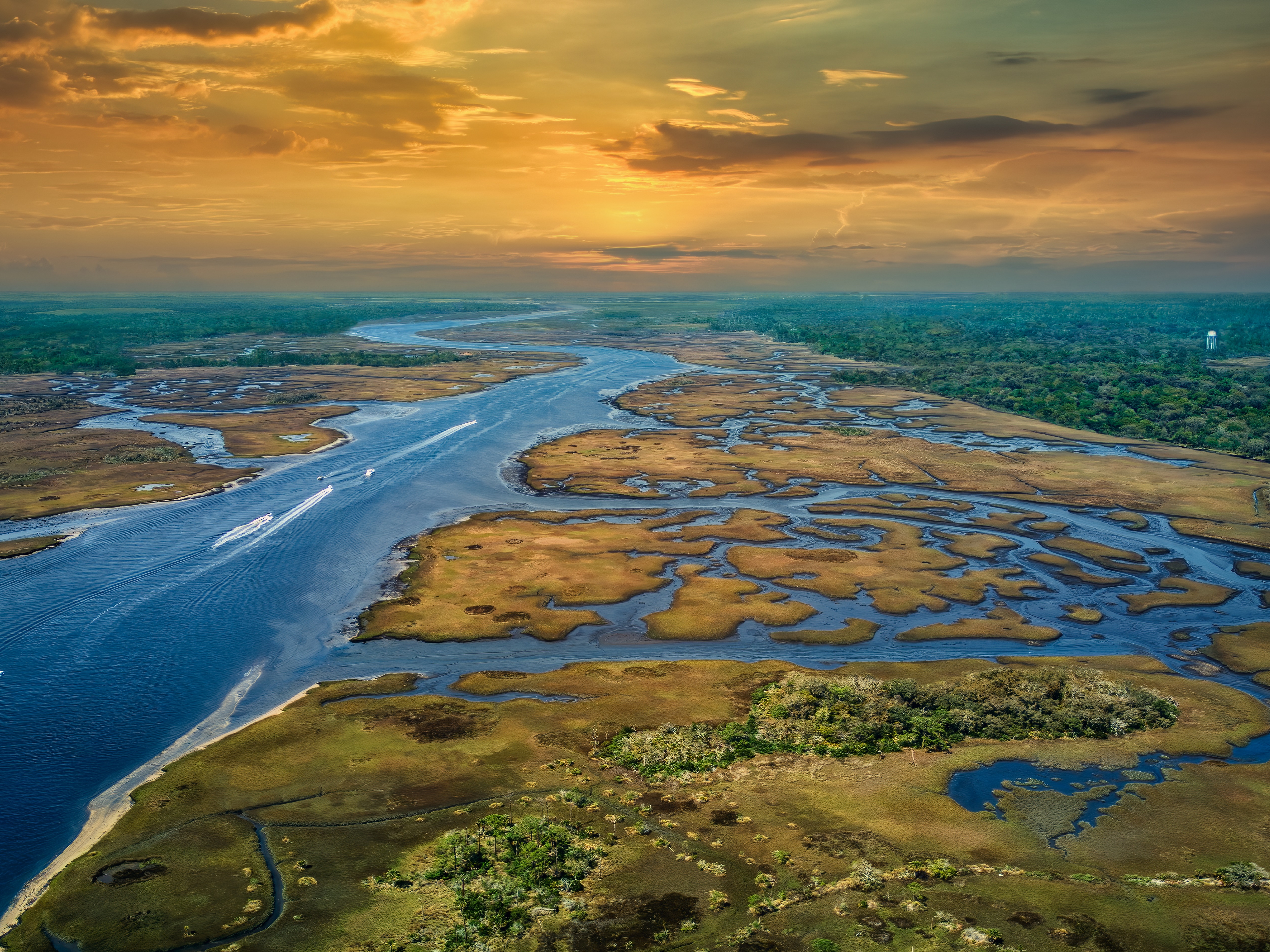 Everglades Nationalpark Sonnenuntergang