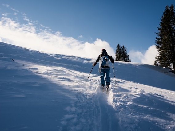 Georgien Winter Skifahren