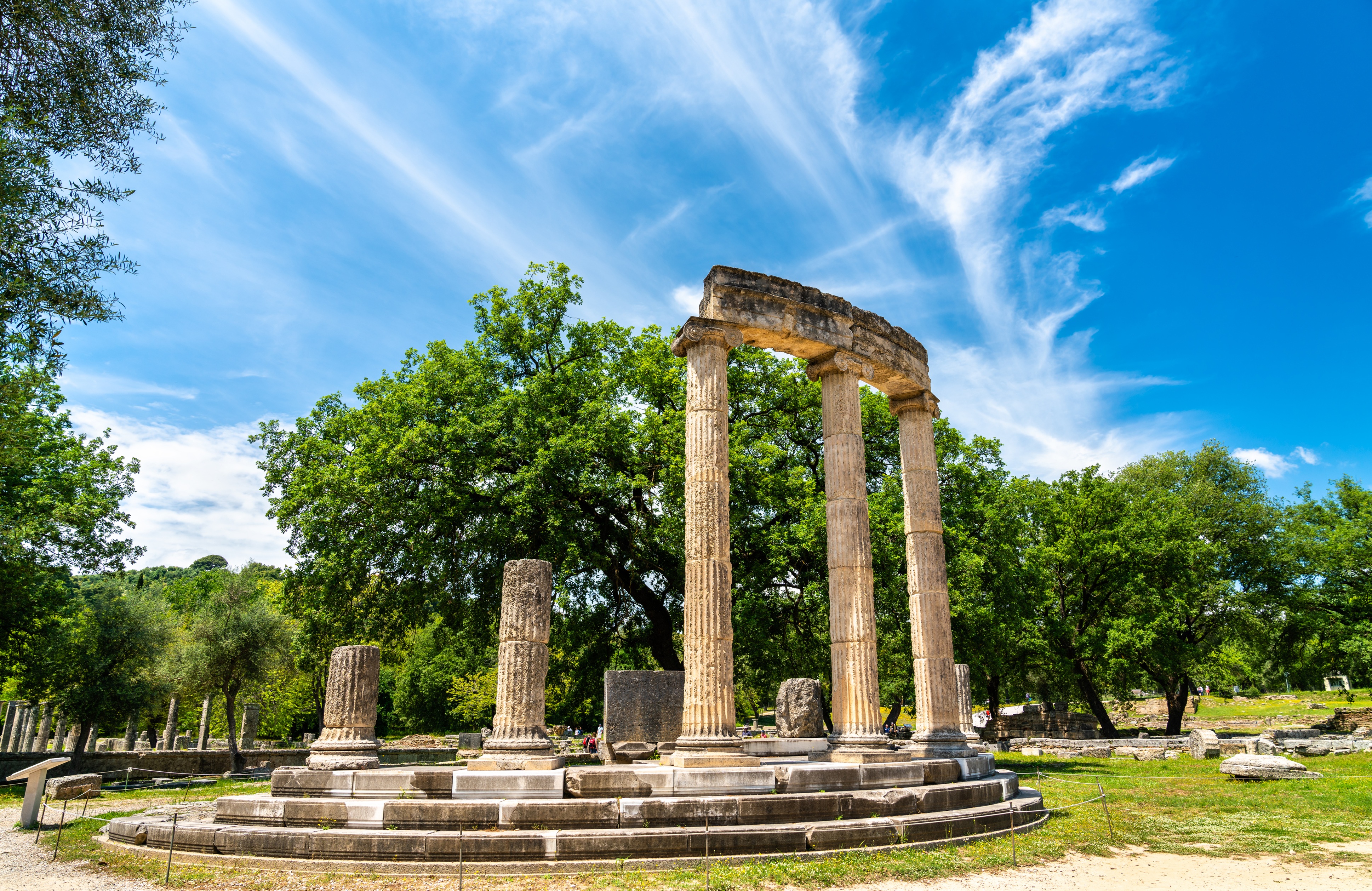 Olympia Archaeologische Staette 