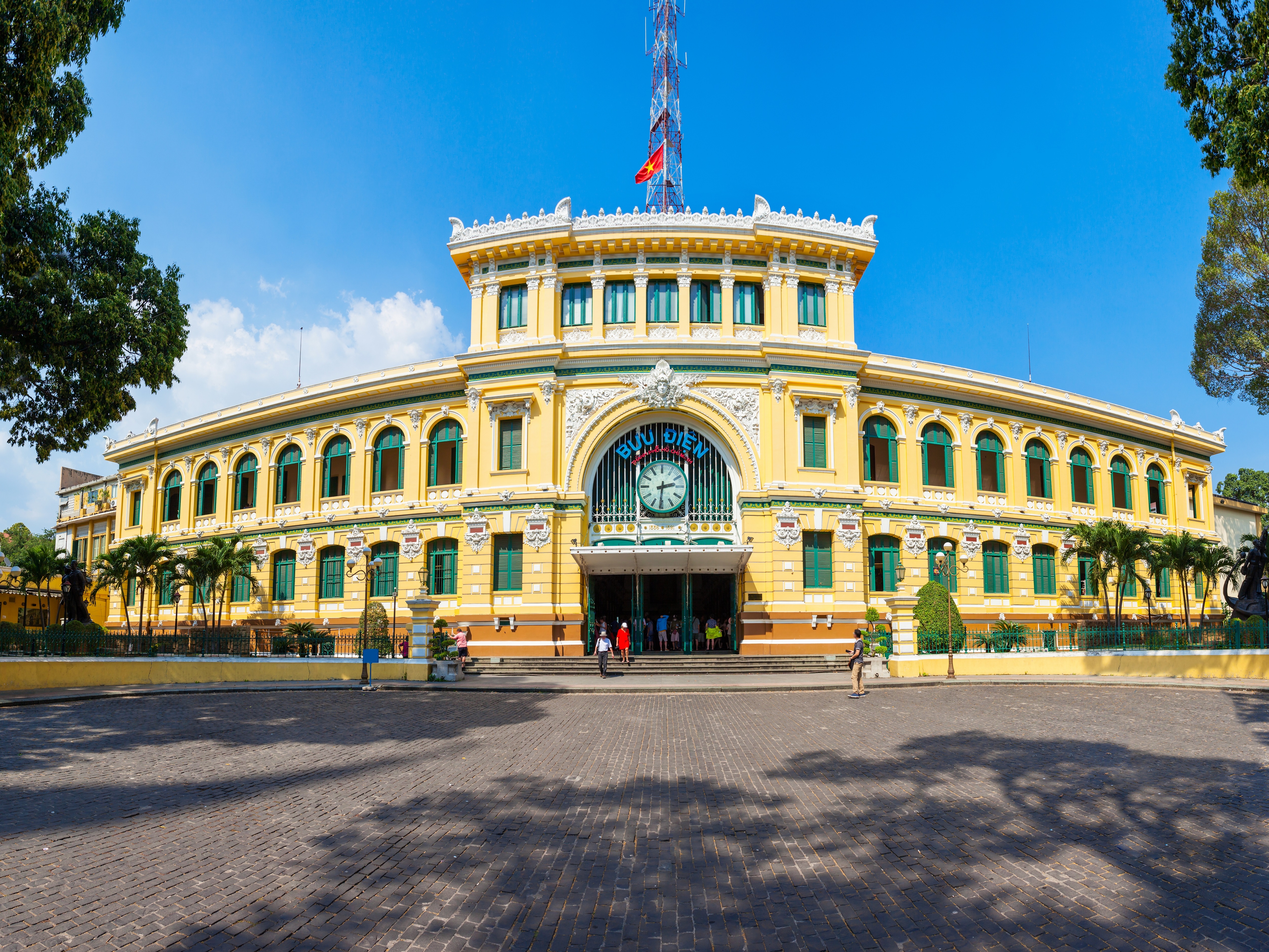 Ho Chi Minh Stadt Altes Postamt