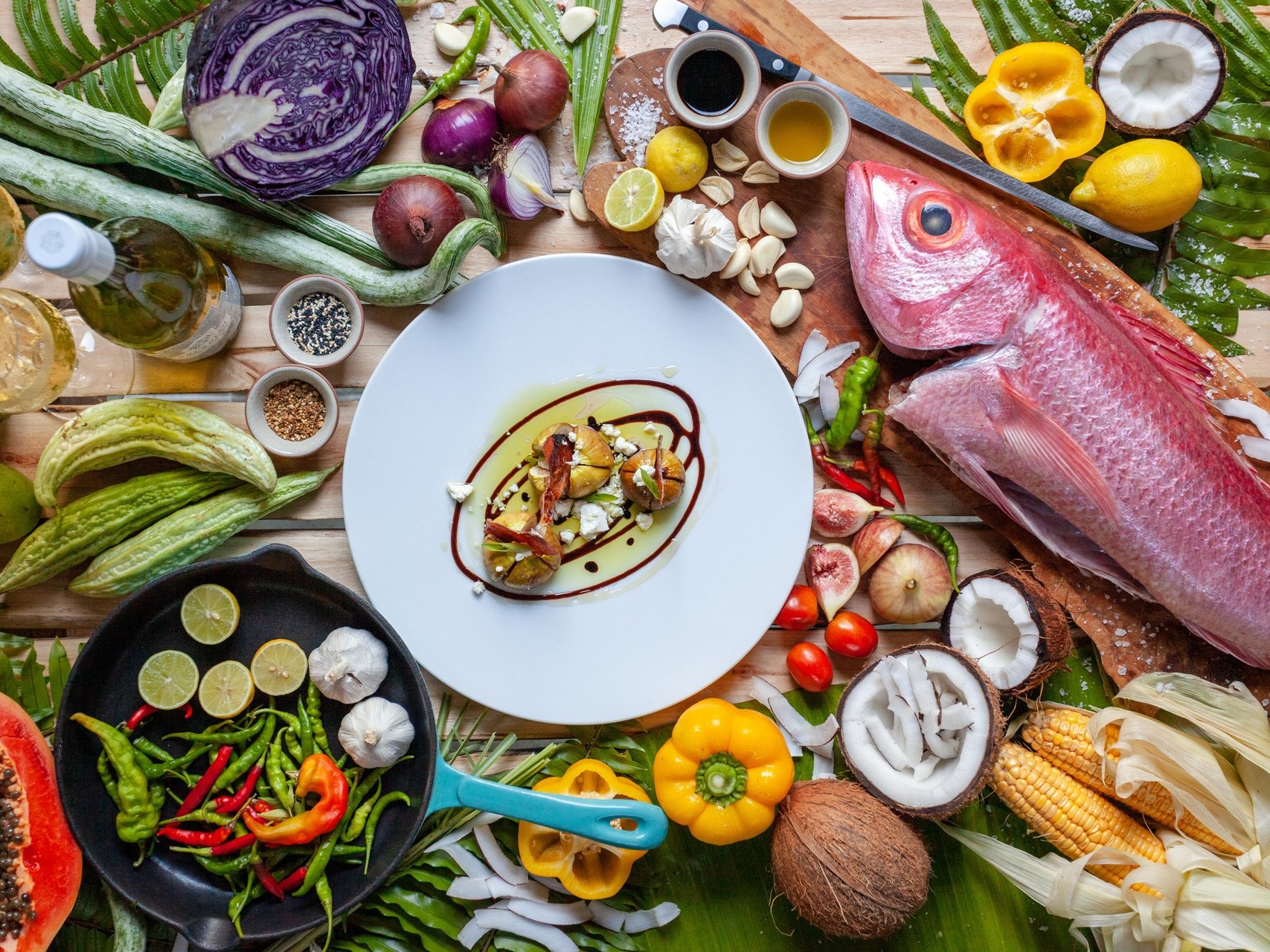 Seychellen Essen