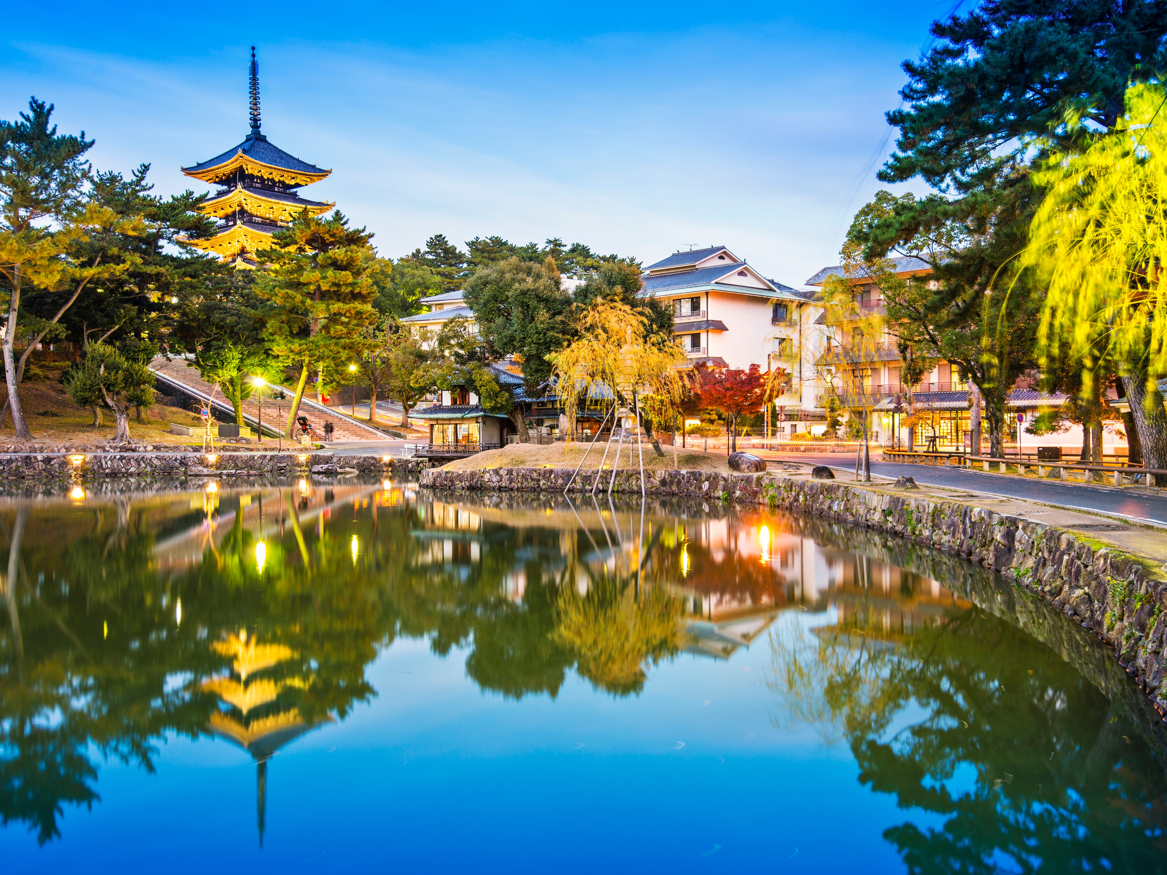Nara Park Sarusawa Pond + Kofuku ji 