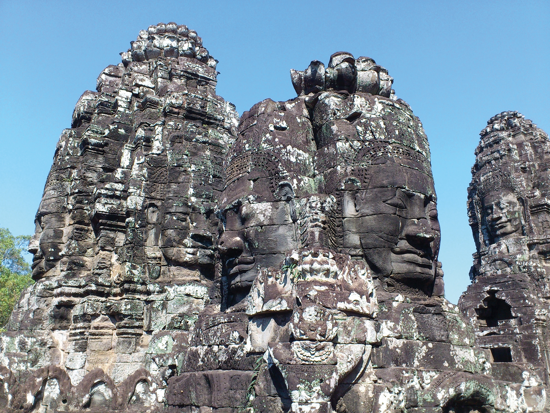 Angkor Thom Bayon Tempel