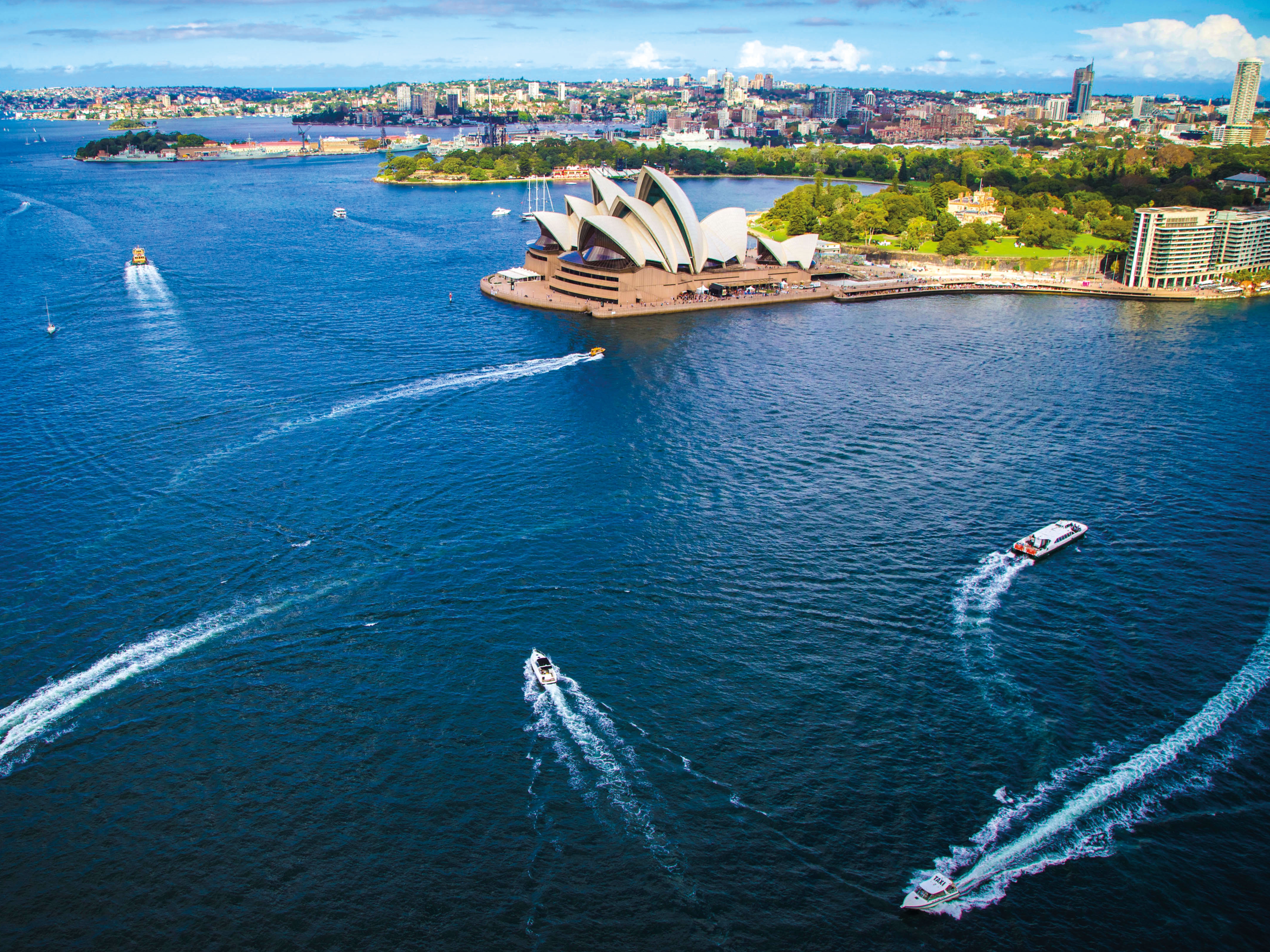 Sydney Blick auf Opernhaus
