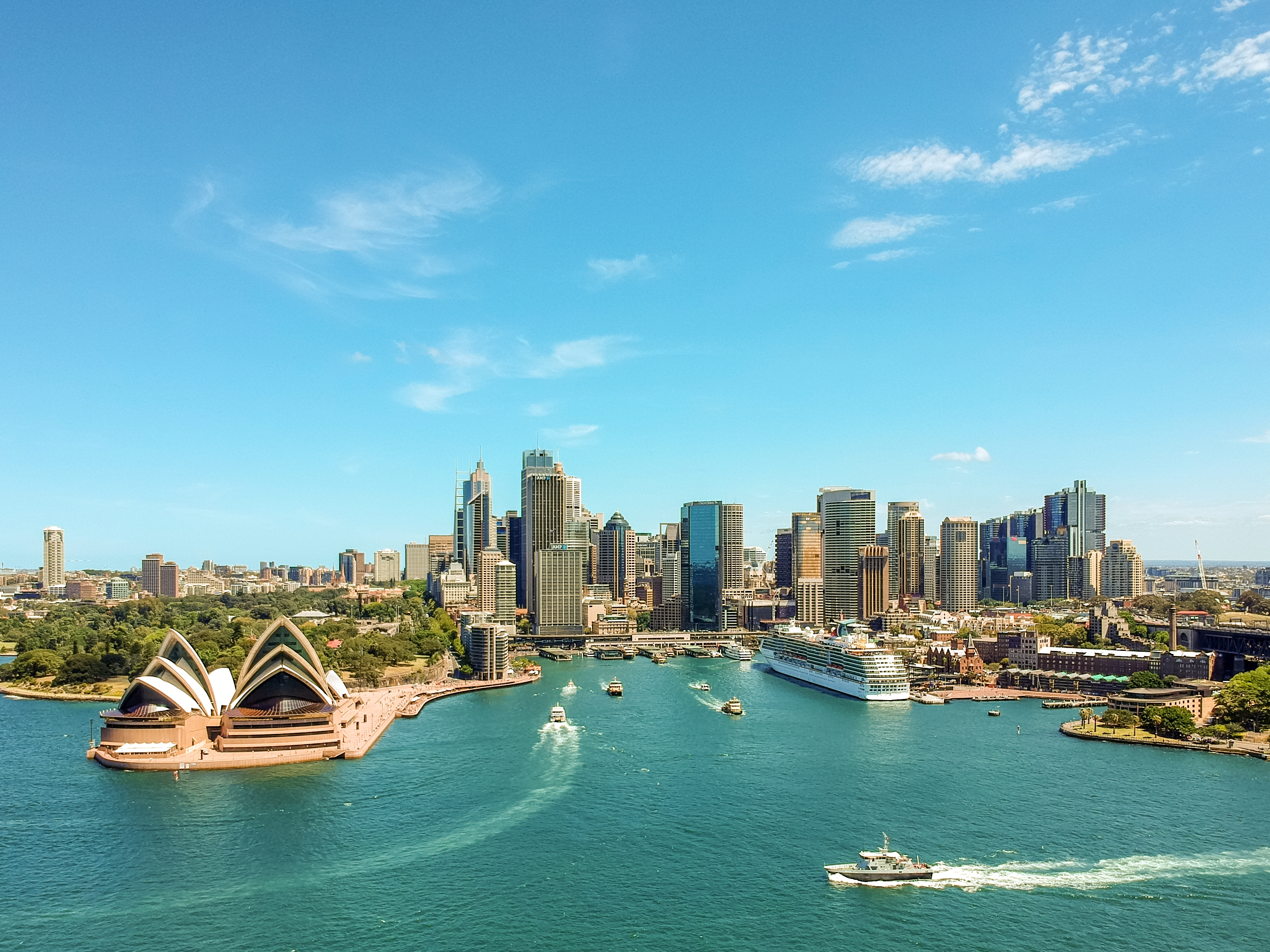 Sydney Skyline + Opernhaus