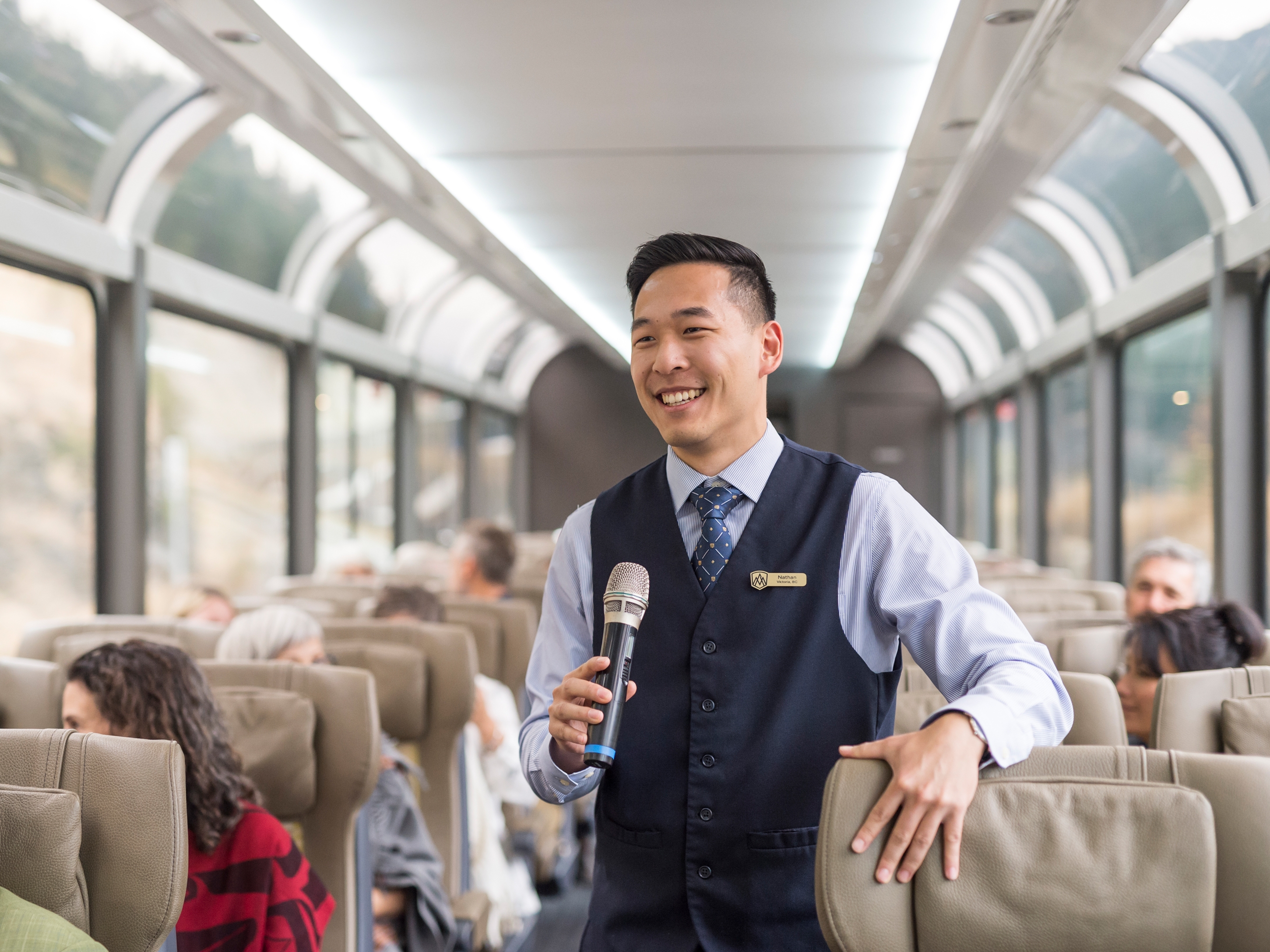 Rocky Mountaineer Host