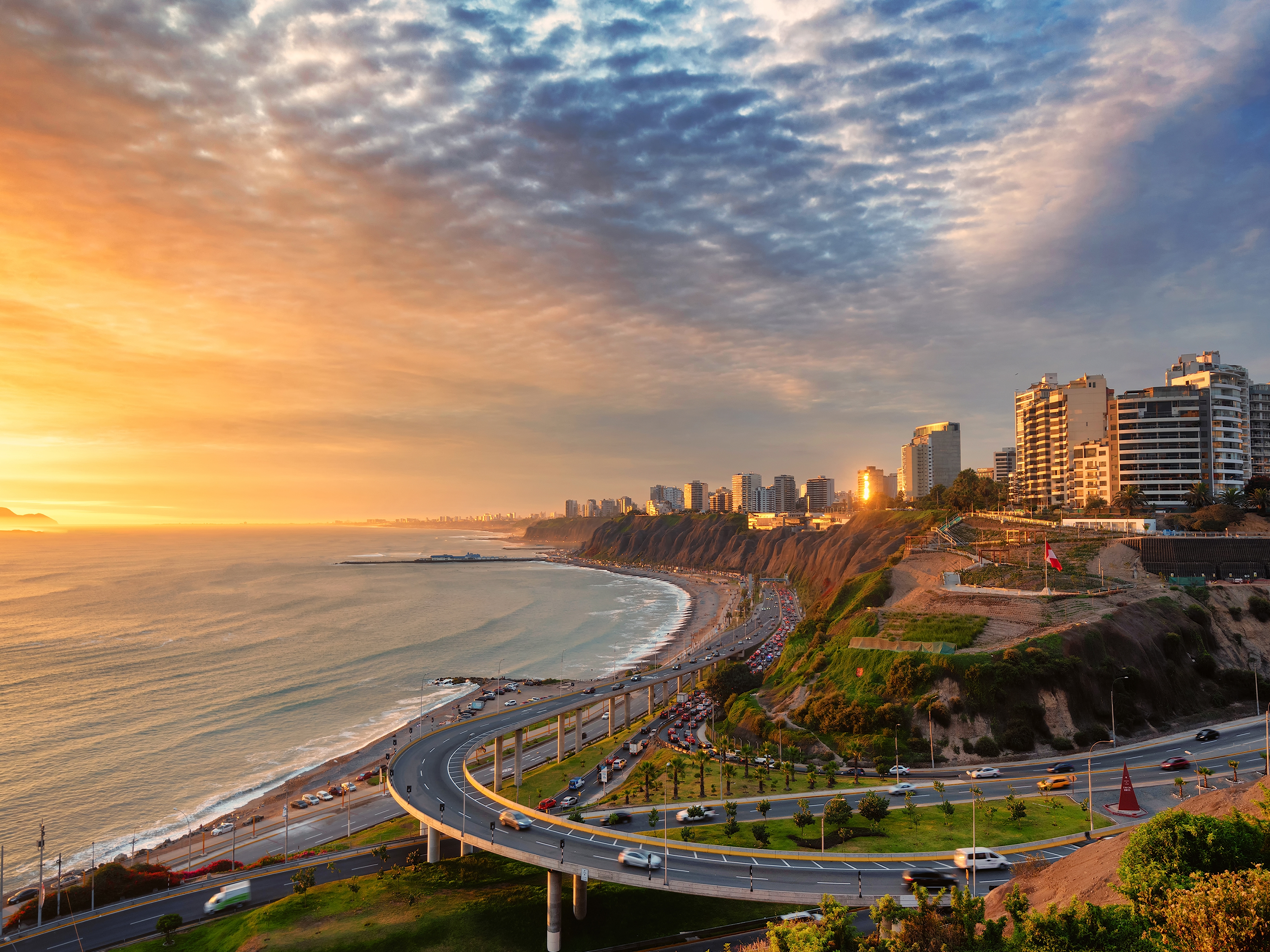 Lima Sonnenuntergang