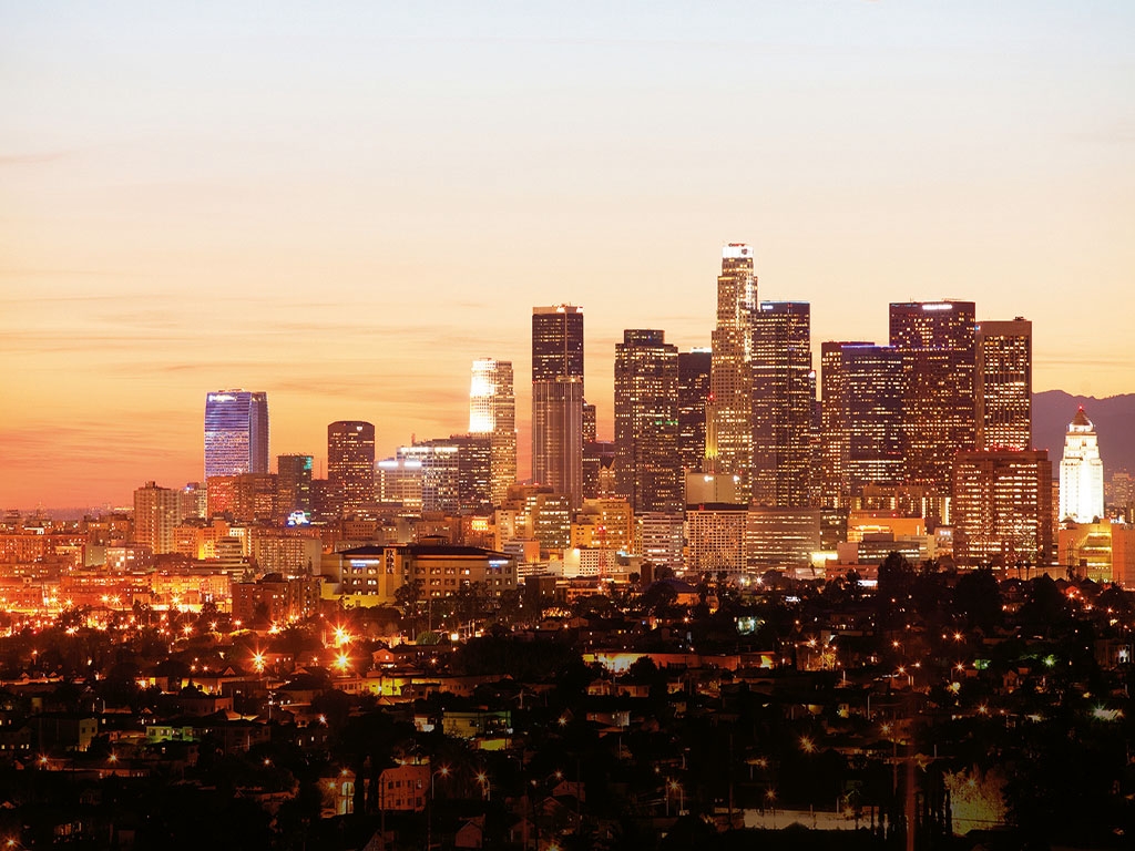 Los Angeles Sonnenuntergang