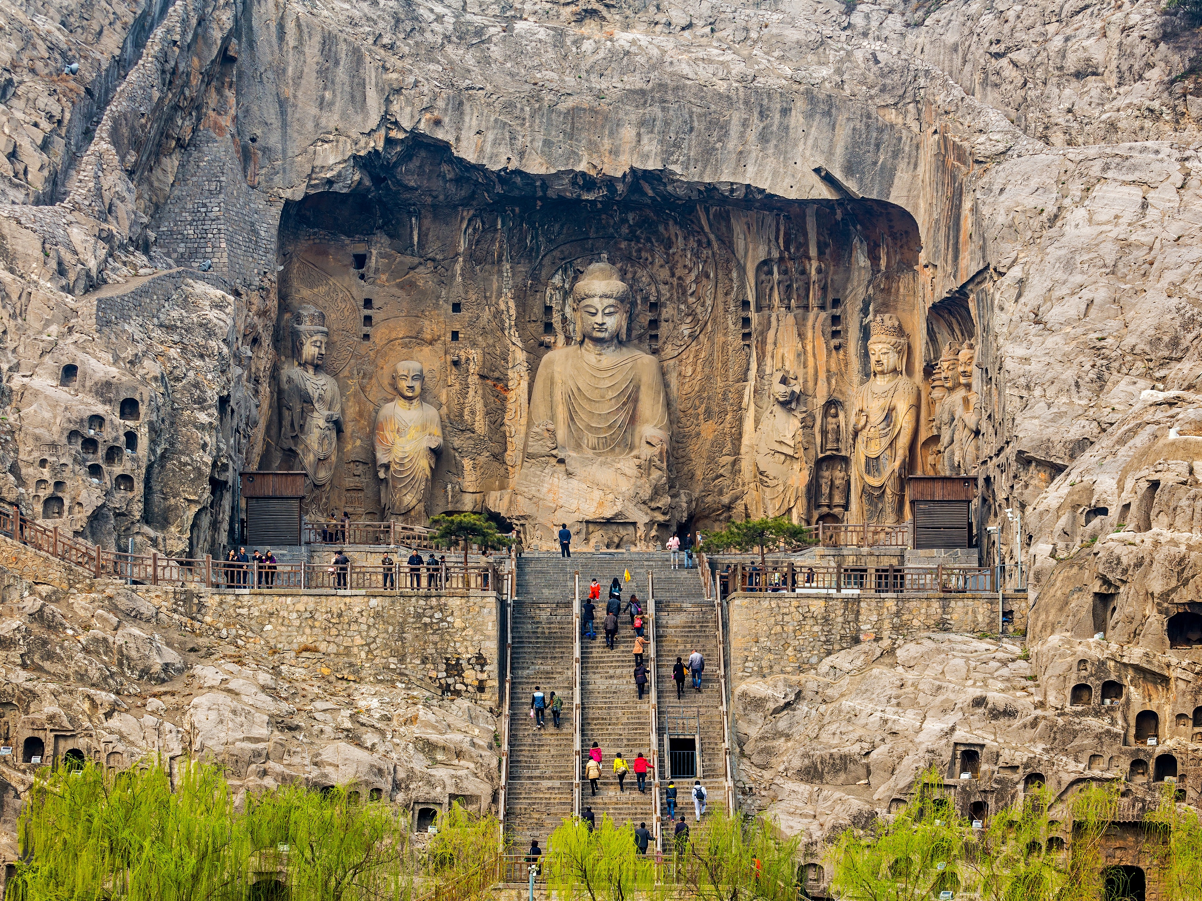 Luoyang Longmen Grotte