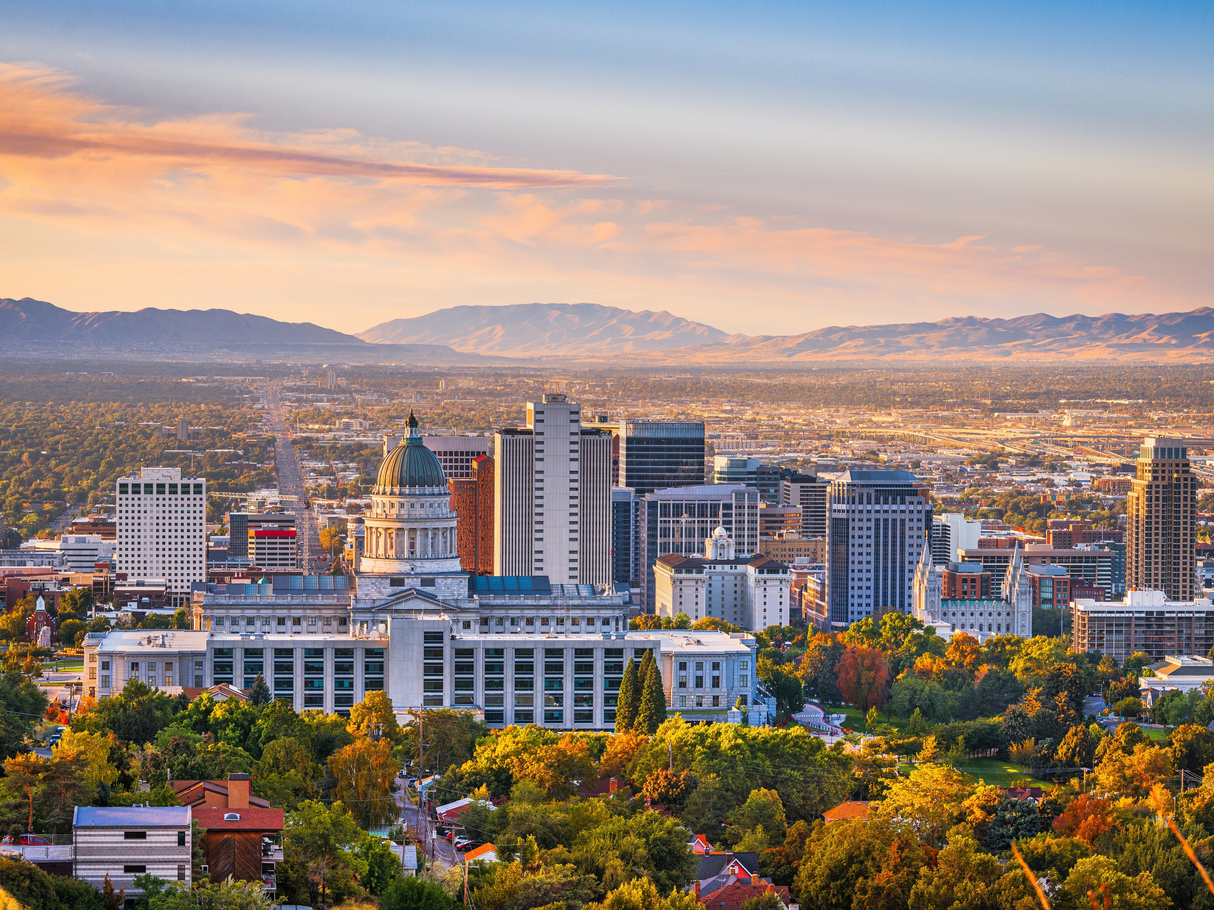 Salt Lake City Skyline