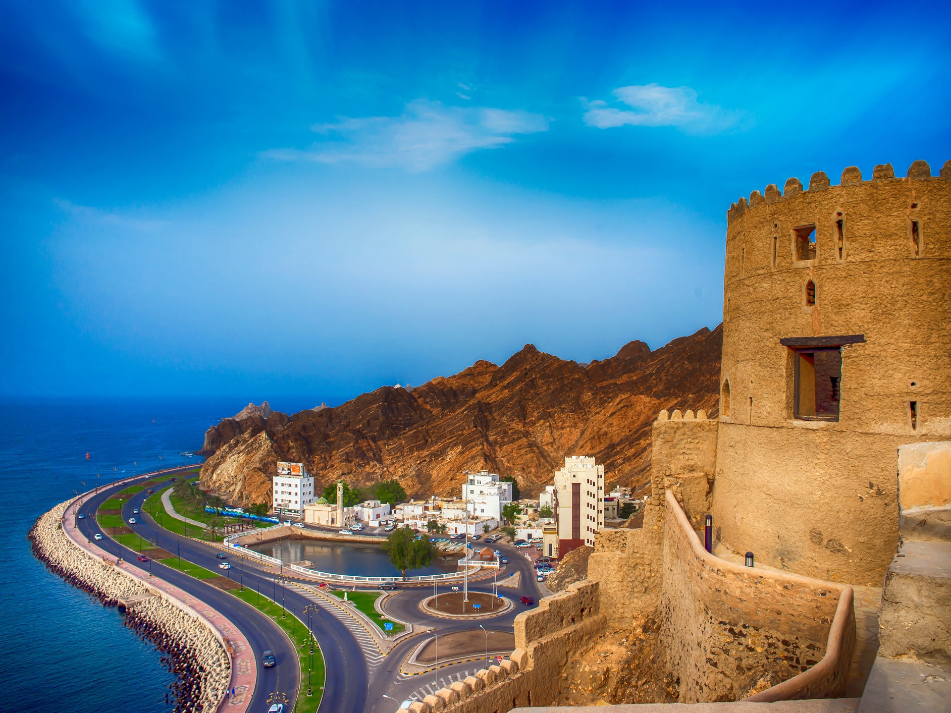 Muscat Mutrah Corniche