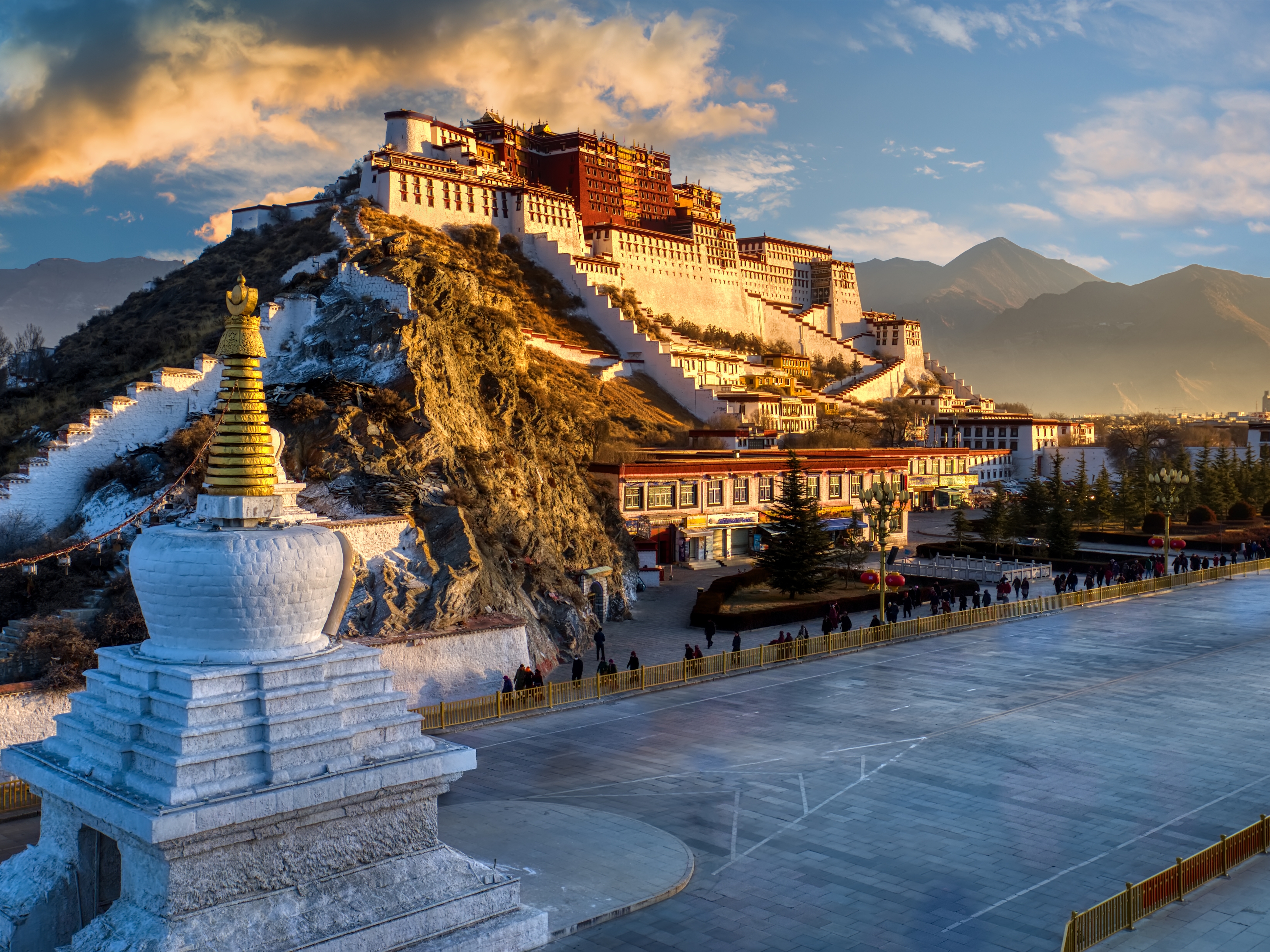 Tibet Lhasa Potala Palast