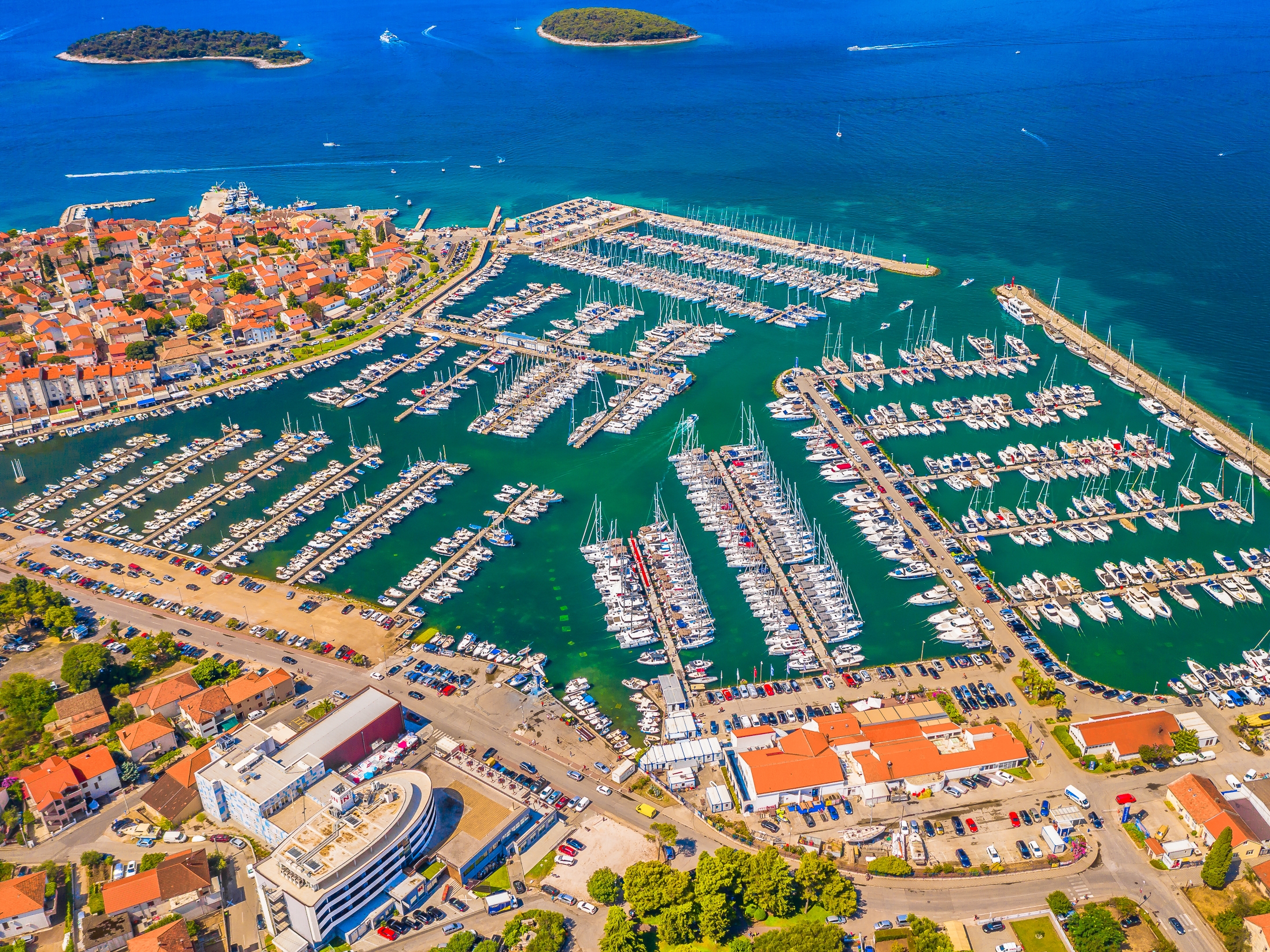 Biograd na Moru Hafen