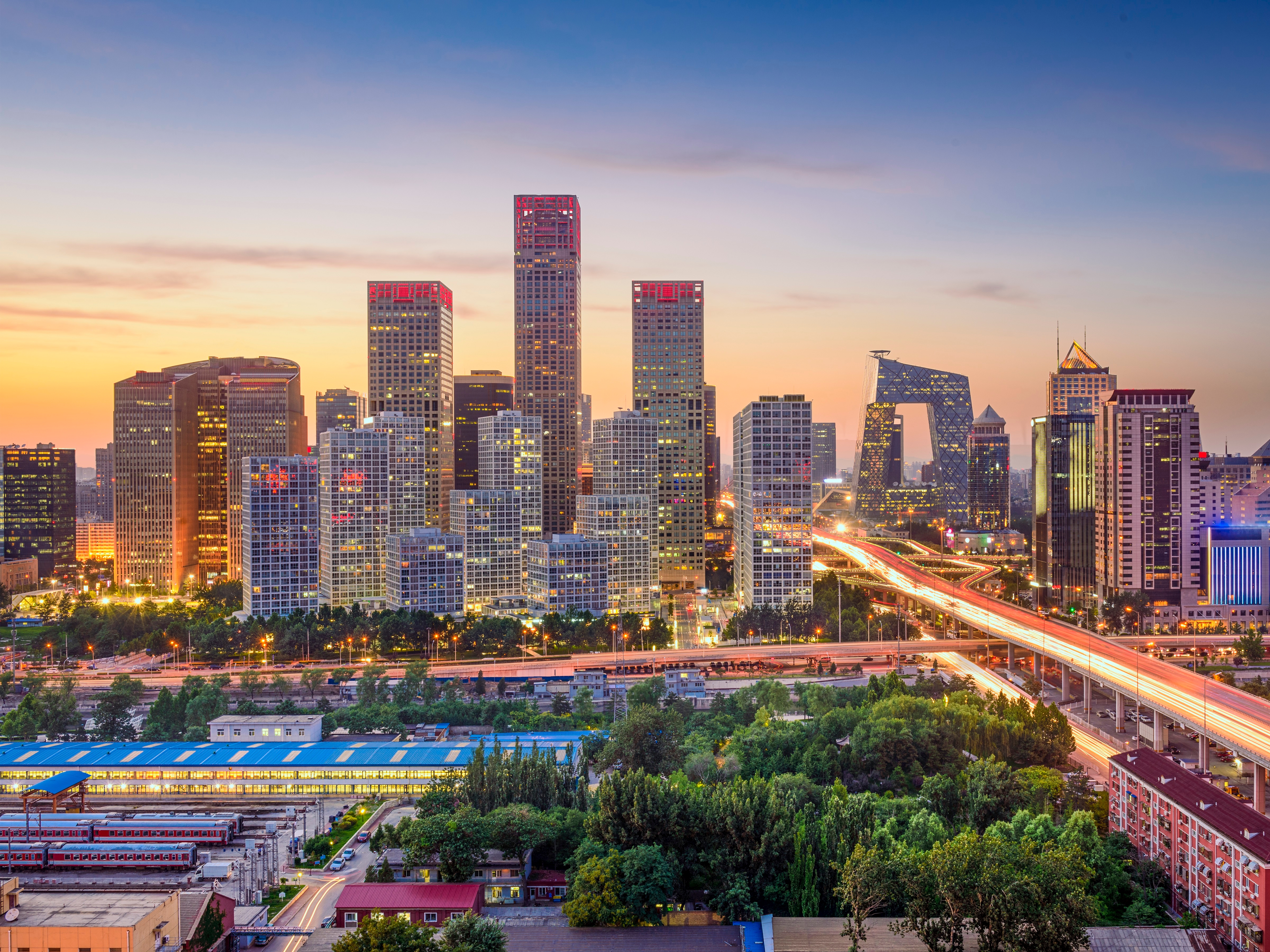 Peking Skyline