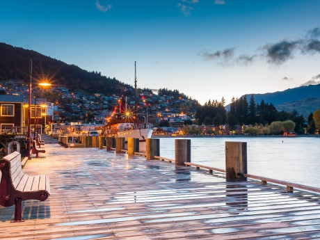 Neuseeland_Südinsel_Queenstown_Steg 