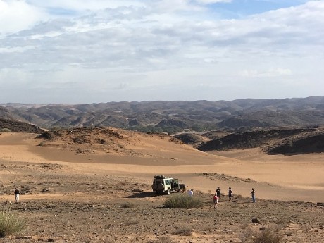 Desert in Damaraland Namibia