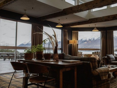 Lake Ohau Lodge_Neuseeland_Twizel_TV roo