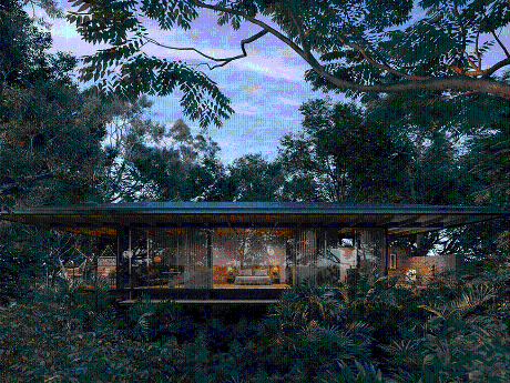 Rio Perdido bungalow