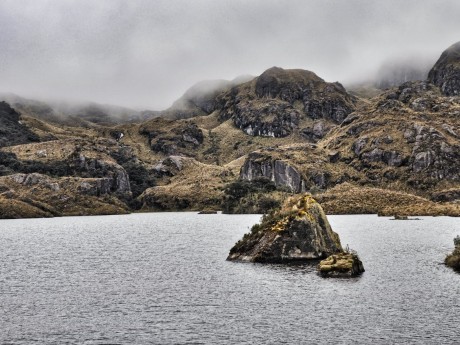Cajas National Park lake