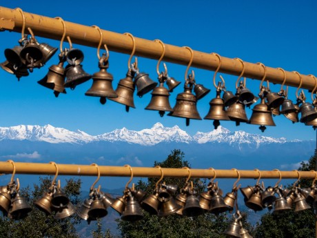 Himalaya Nandadevi Gipfel Tempelglocken