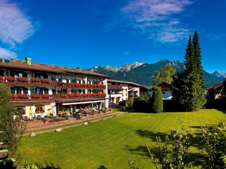 Parkhotel Wallgau, Garten
