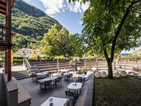 Hotel Masatsch, Terrasse