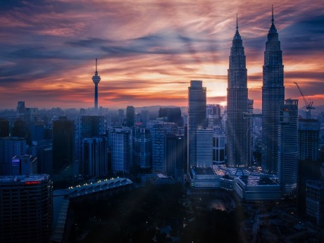 Skyline von Kuala Lumpur