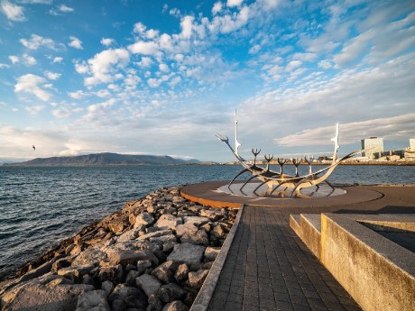 Monument in Reykjavik